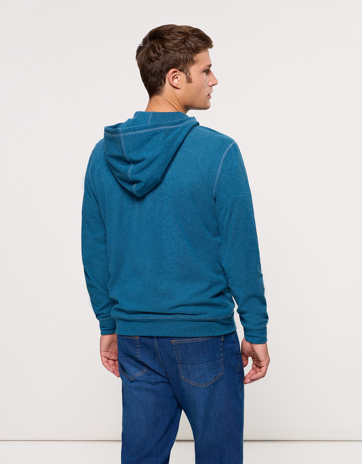 Sudadera con Capucha Azul - Camies 4
