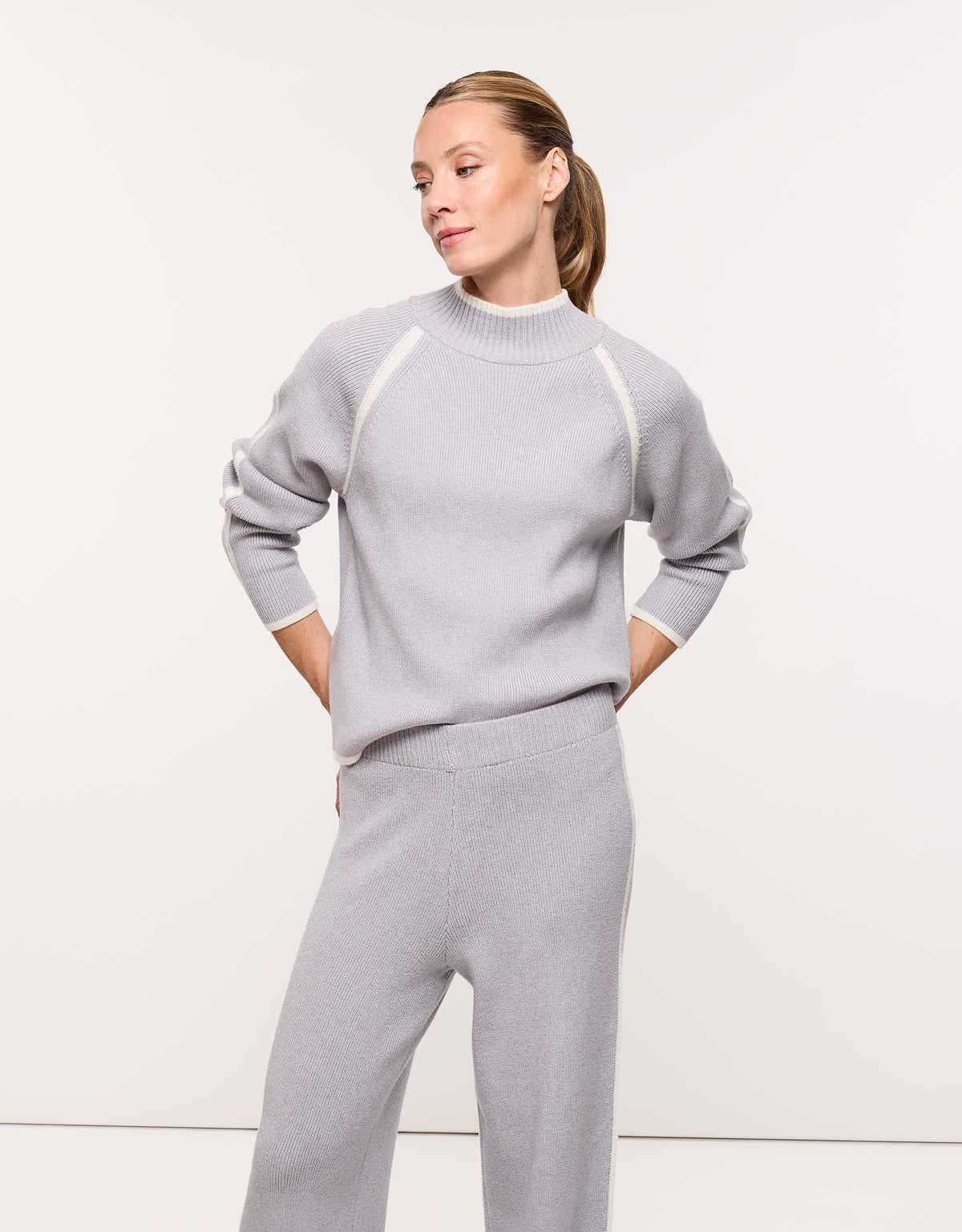 Pantalón de Punto Gris - Yami 2