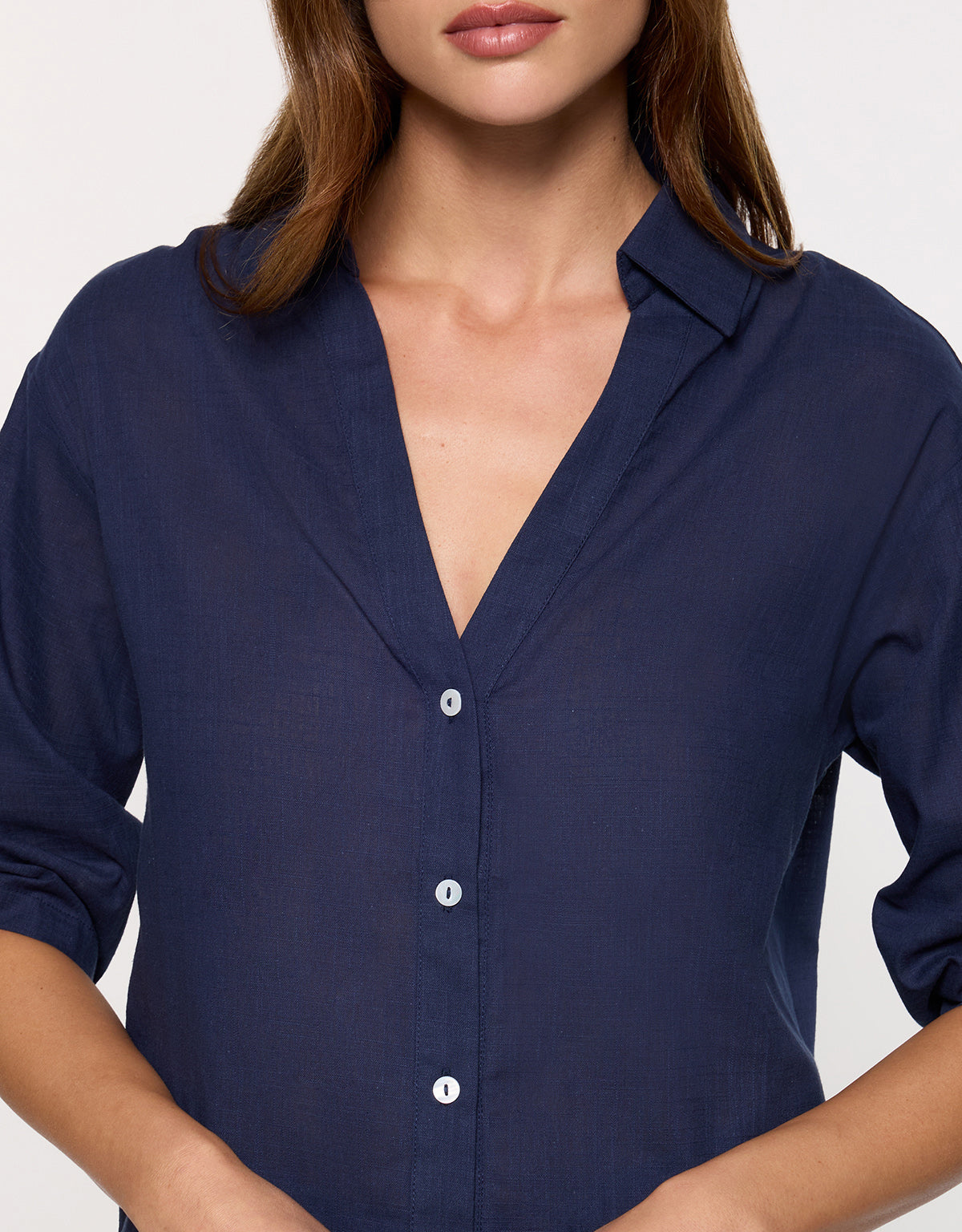 Camisa Manga Larga Azul Marino - Astromi 5