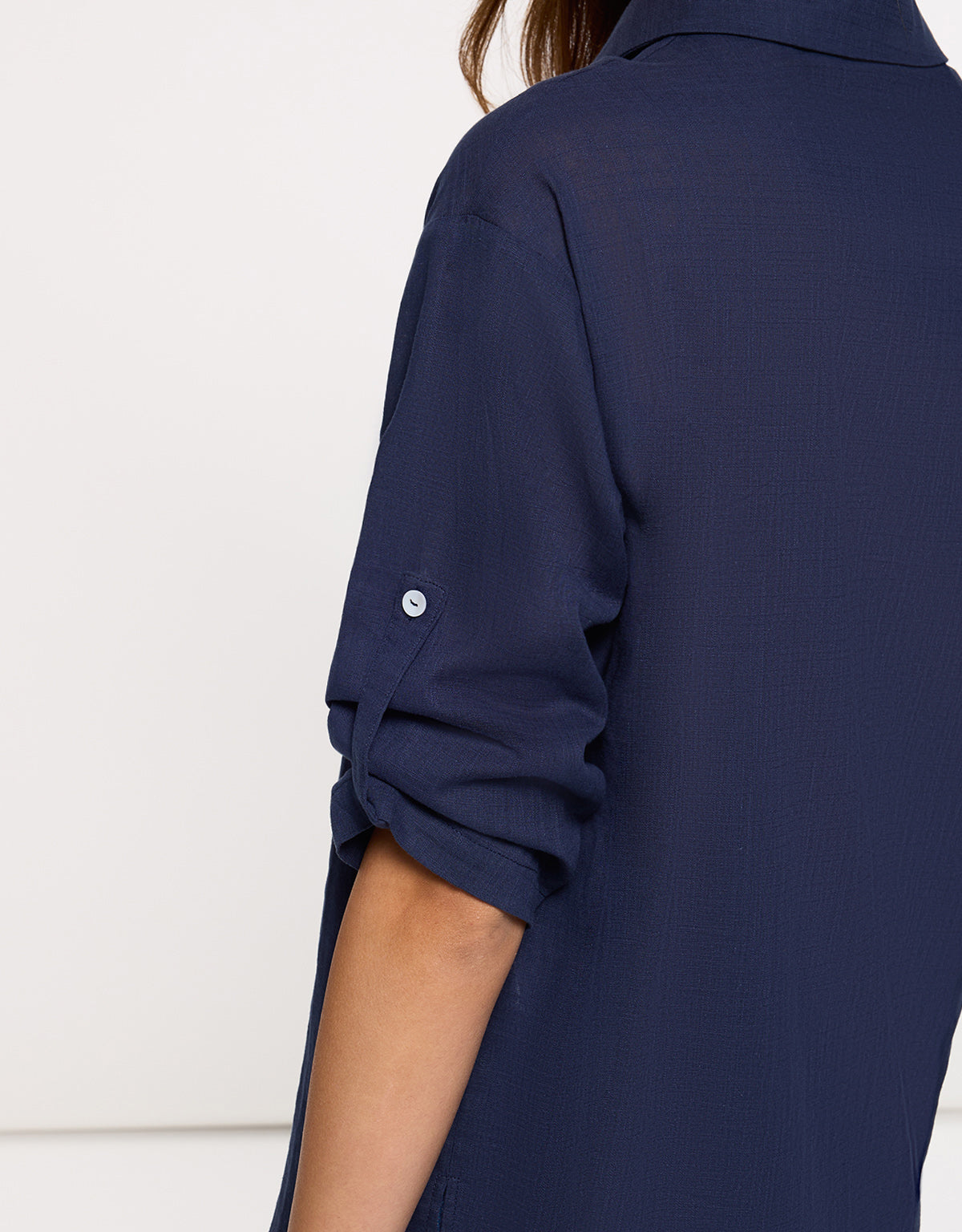 Camisa Manga Larga Azul Marino - Astromi 6