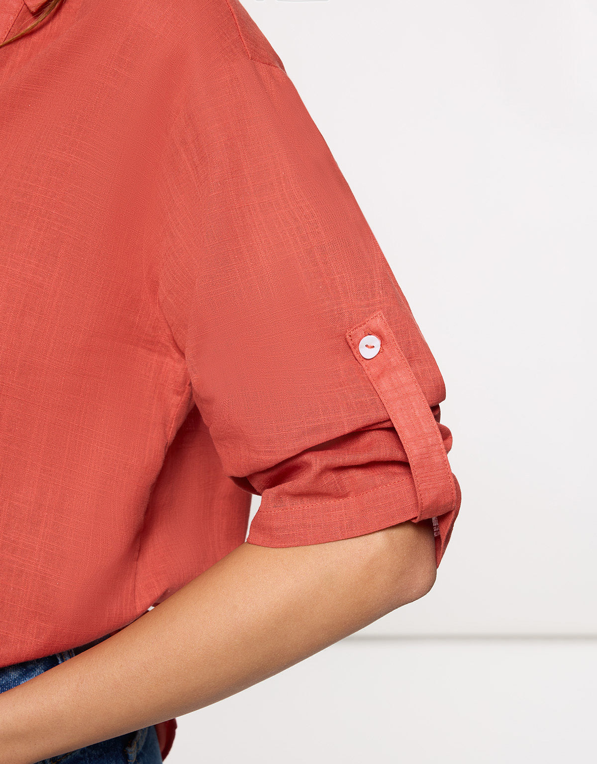 Camisa Manga Larga Rojo Teja - Astromi 6