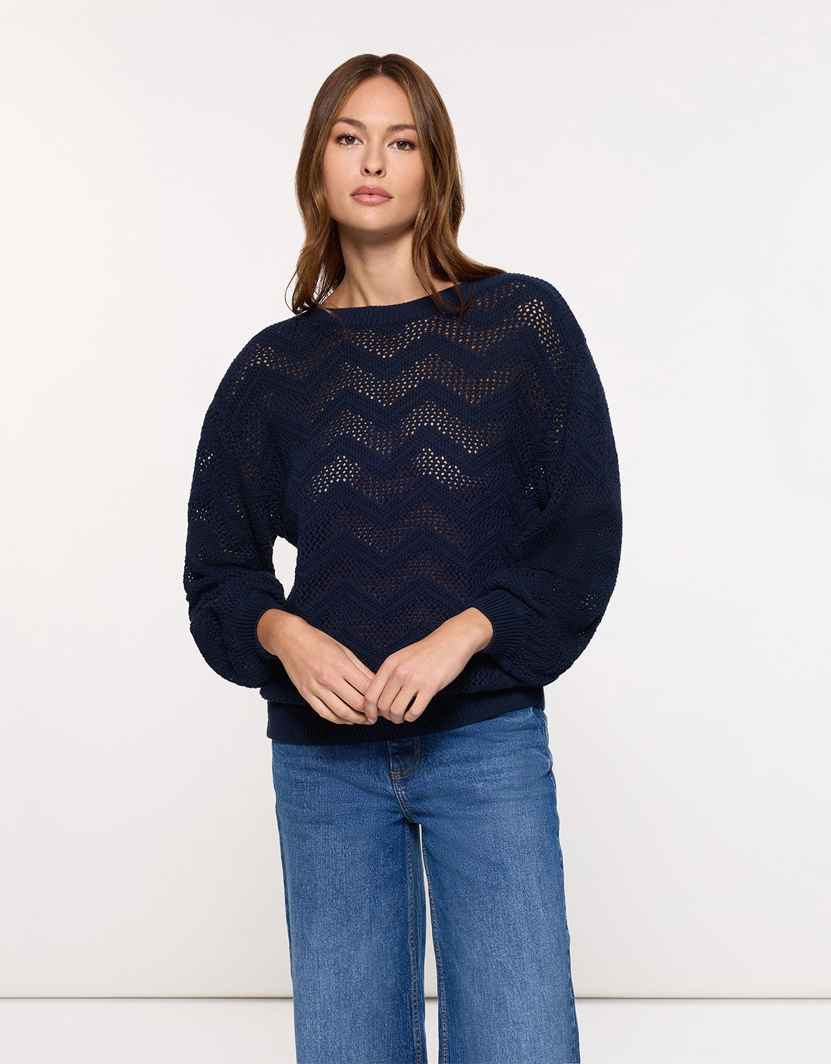 Jersey Manga Larga Azul Marino - Grapu