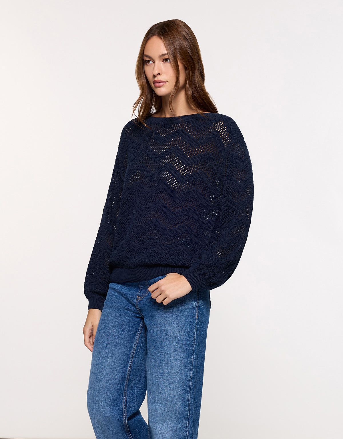 Jersey Manga Larga Azul Marino - Grapu 3