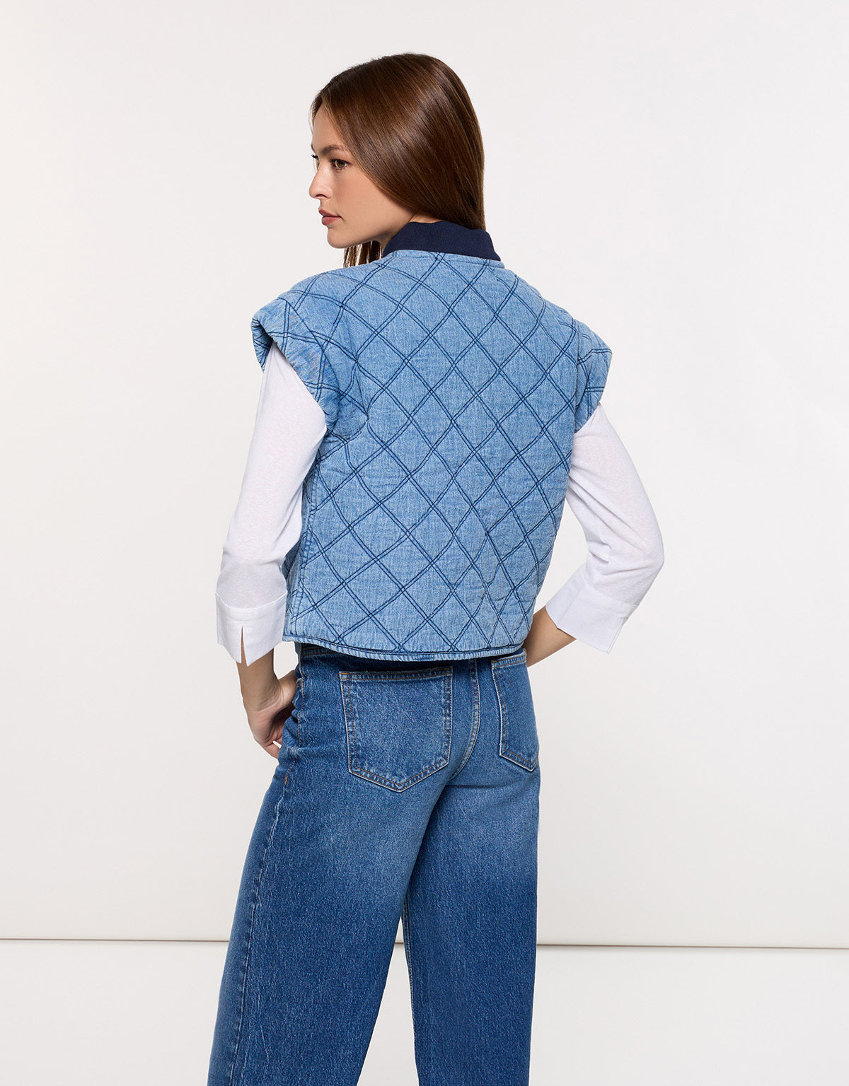 Chaleco Azul - Michela 4