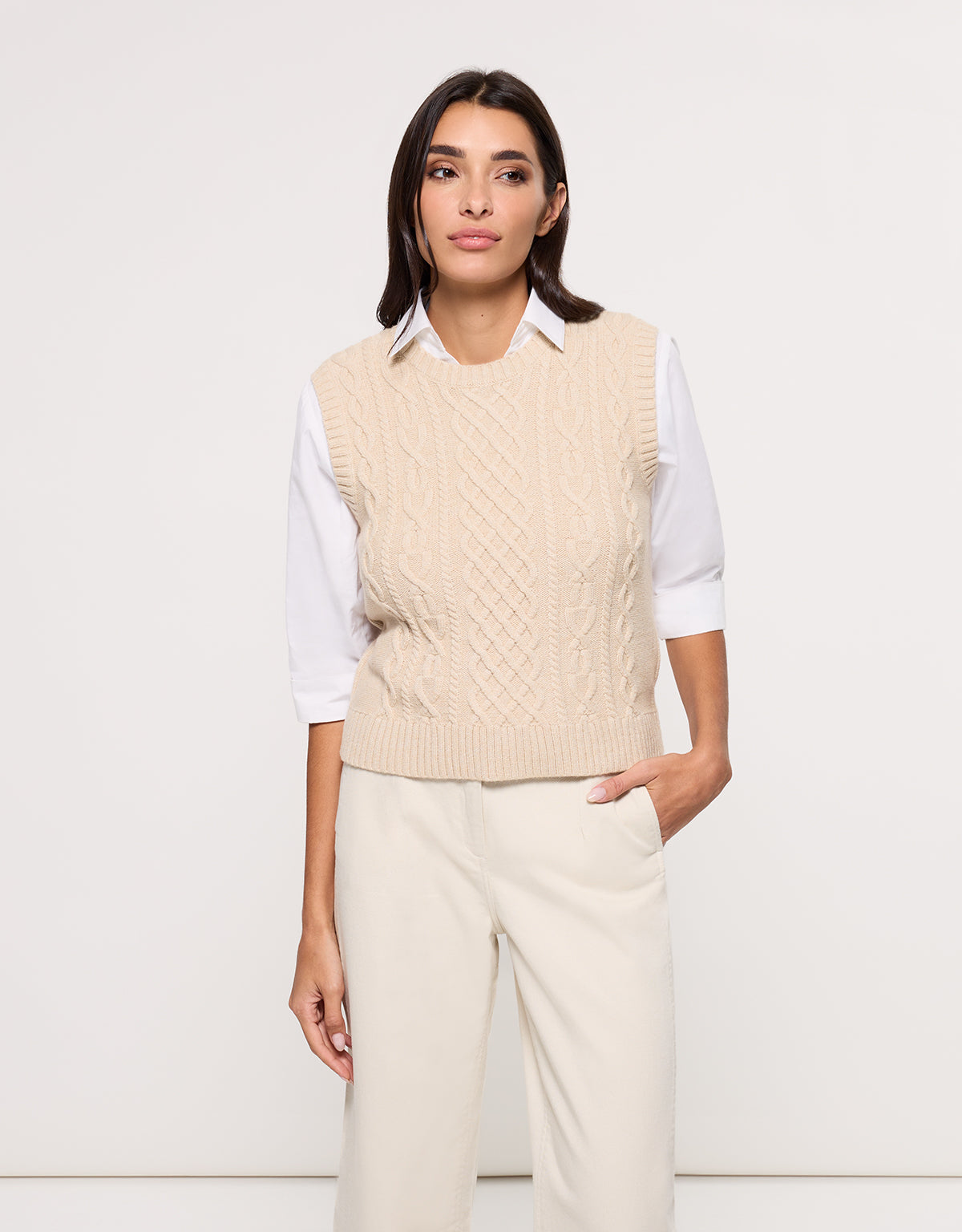 Chaleco Beige - Lapica 1