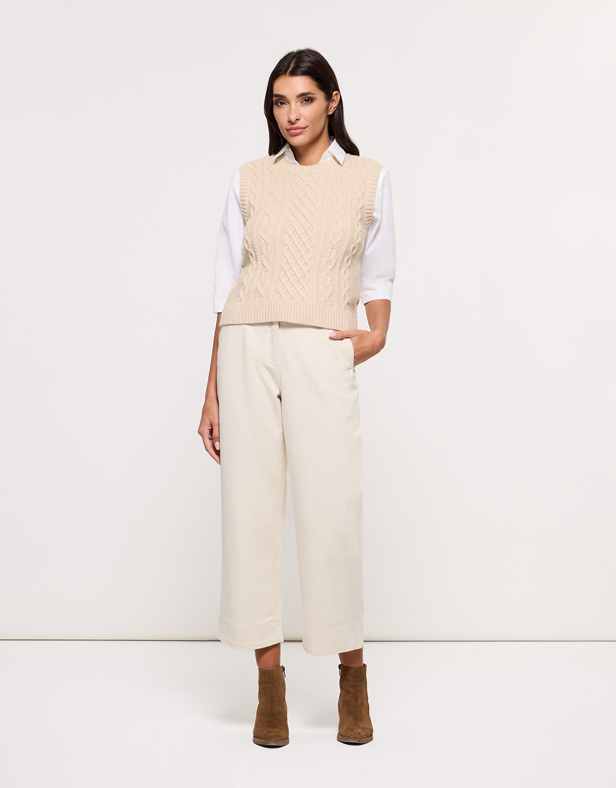 Chaleco Beige - Lapica 6