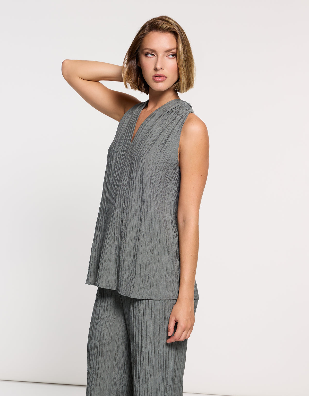 Blusa Tirantes Verde - Samira 3