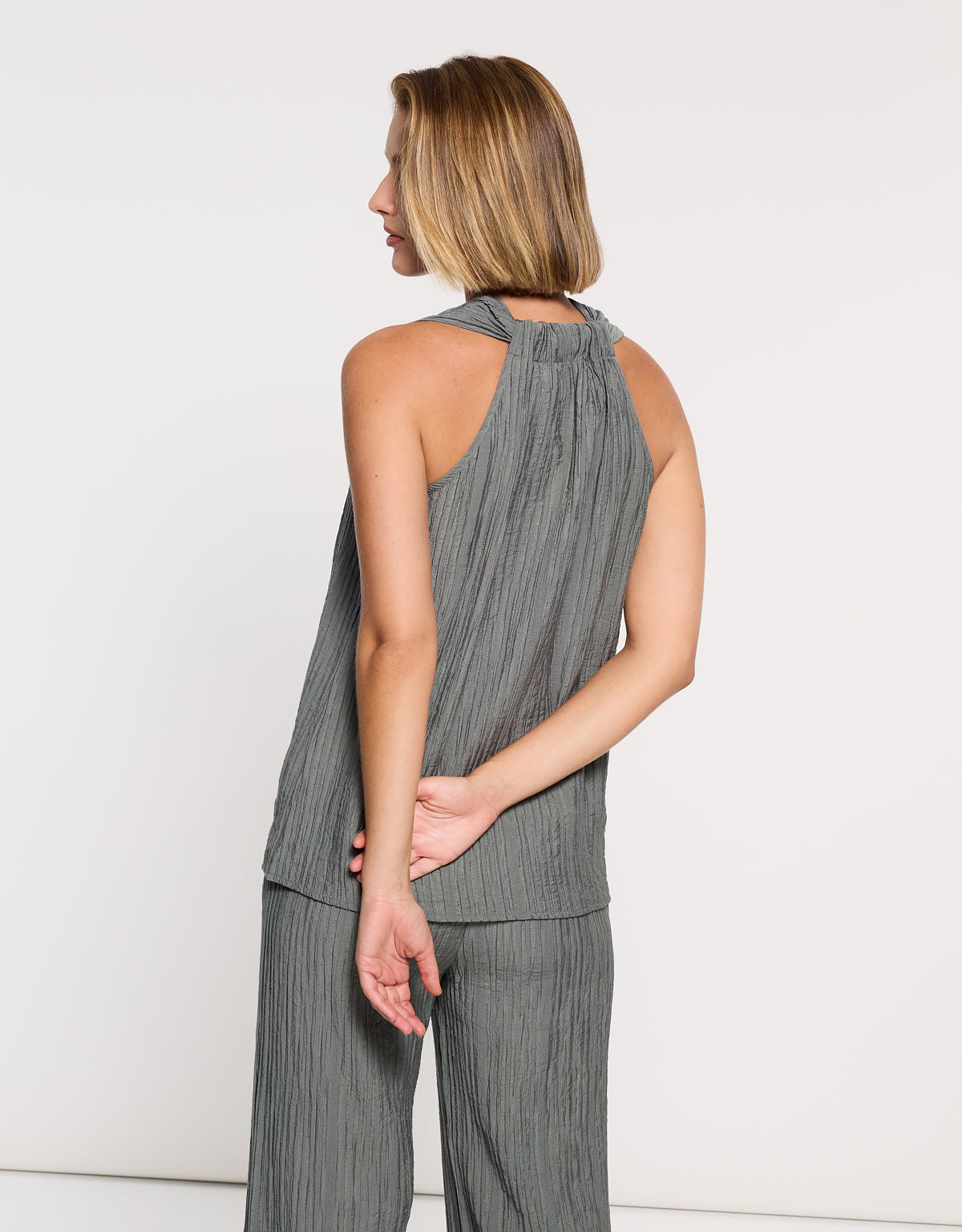 Blusa Tirantes Verde - Samira 4