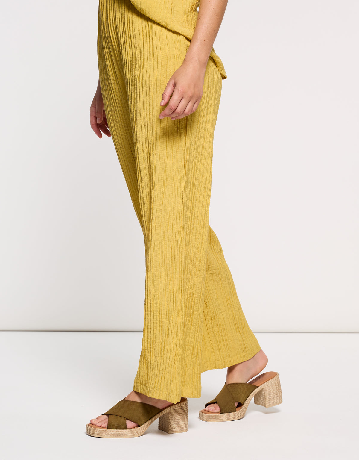 Pantalón Largo Mostaza - Samirto 3