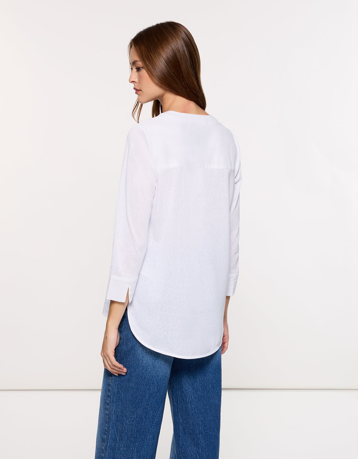 Blusa Manga Larga Blanco - Rosais 4