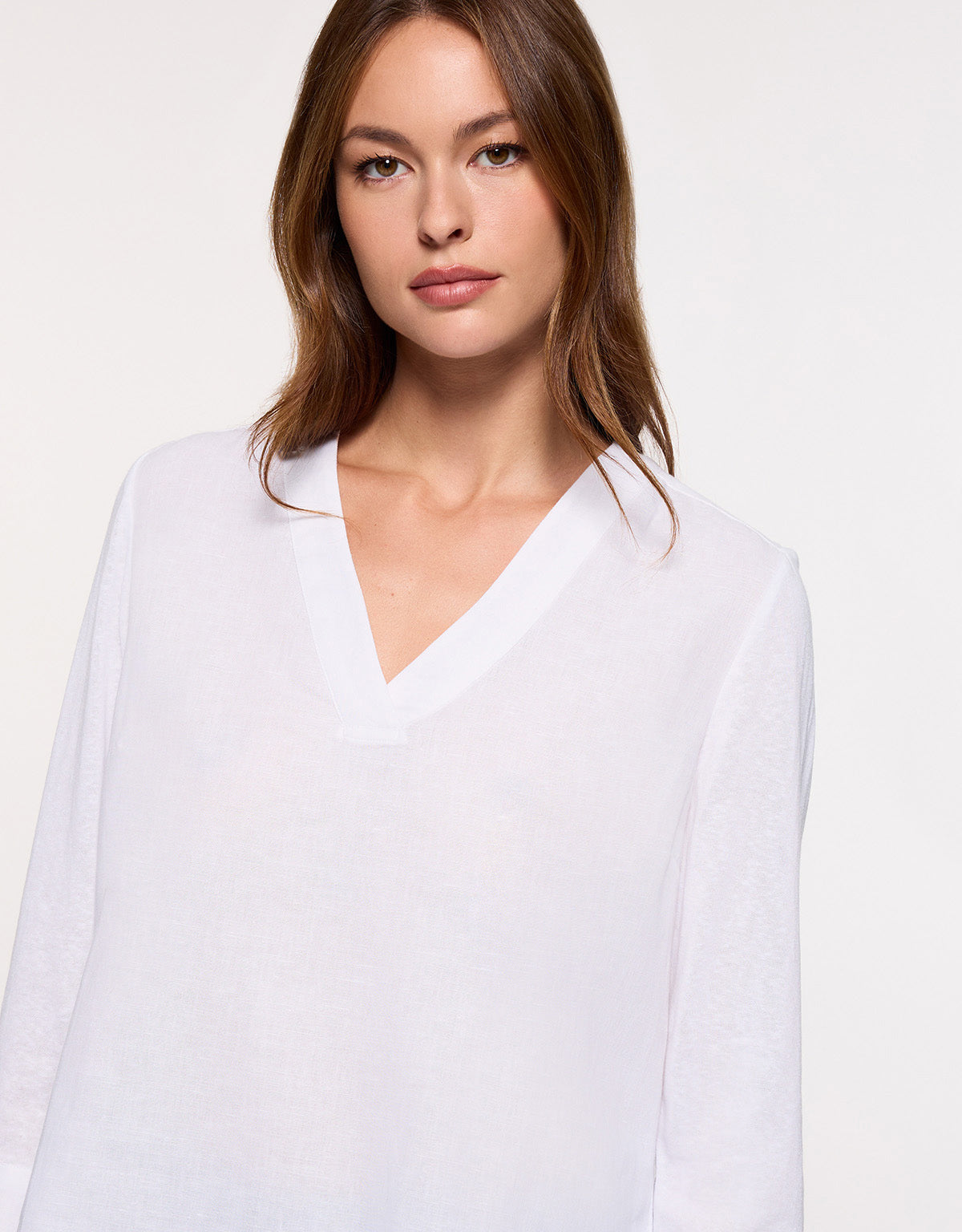 Blusa Manga Larga Blanco - Rosais 6