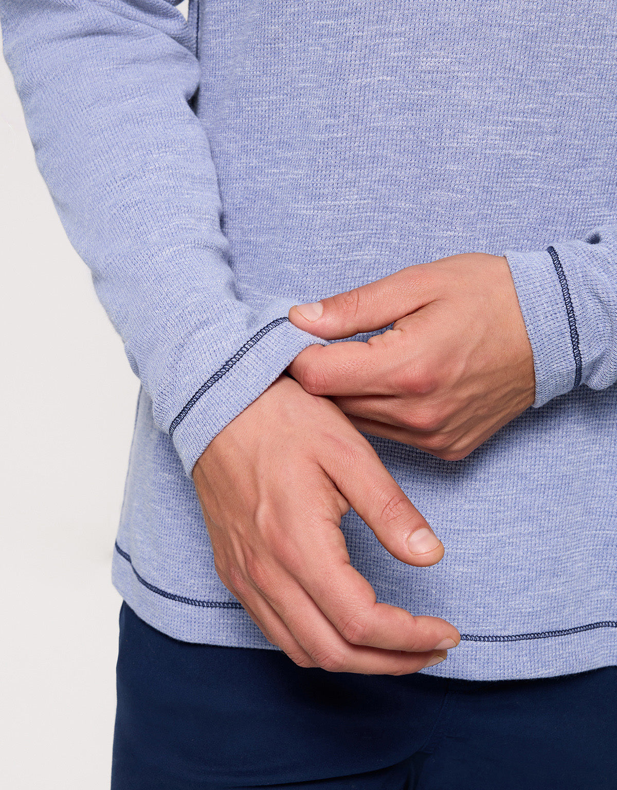 Camiseta Manga Larga Azul - Deary 7