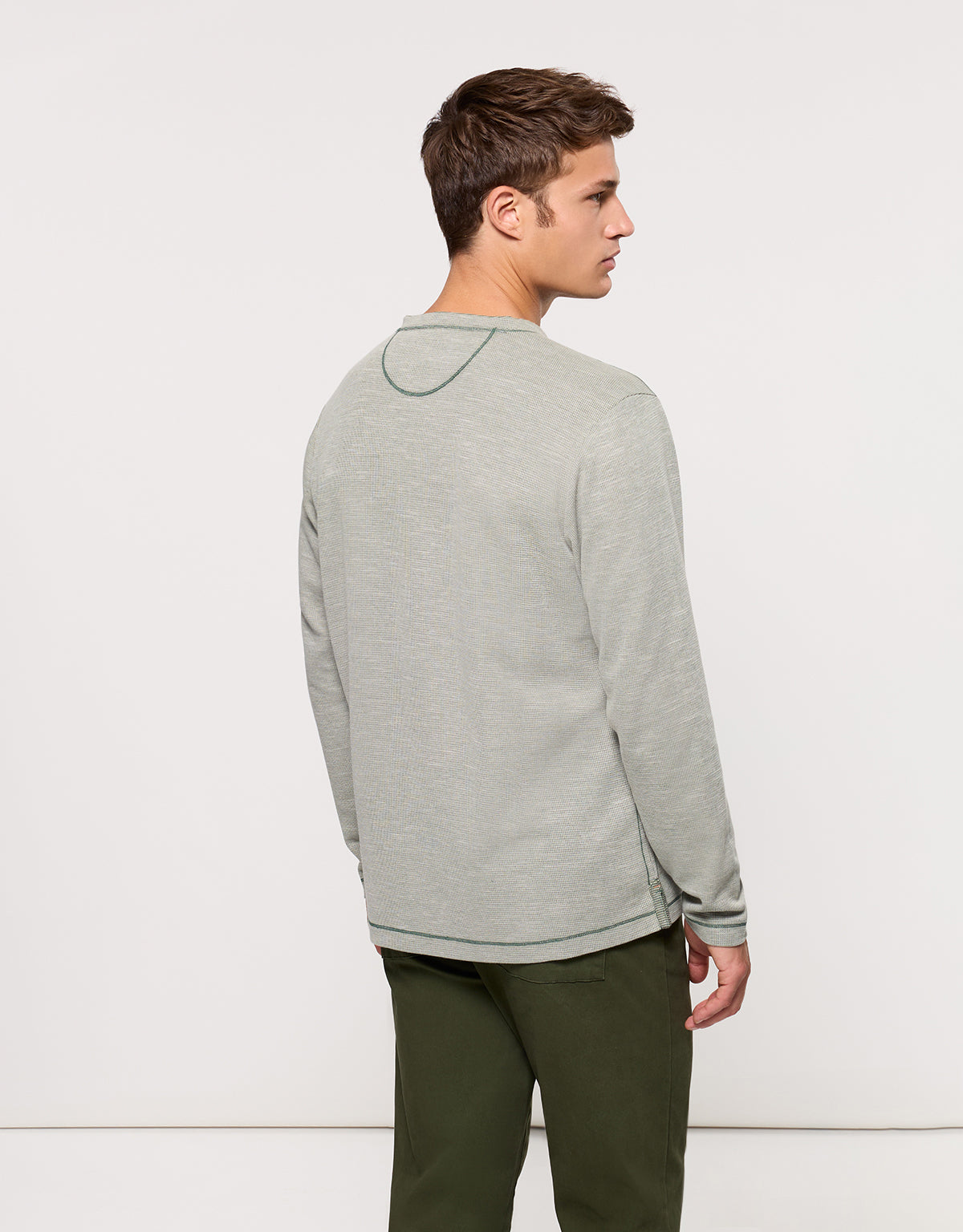 Camiseta Manga Larga Verde- Deary 4