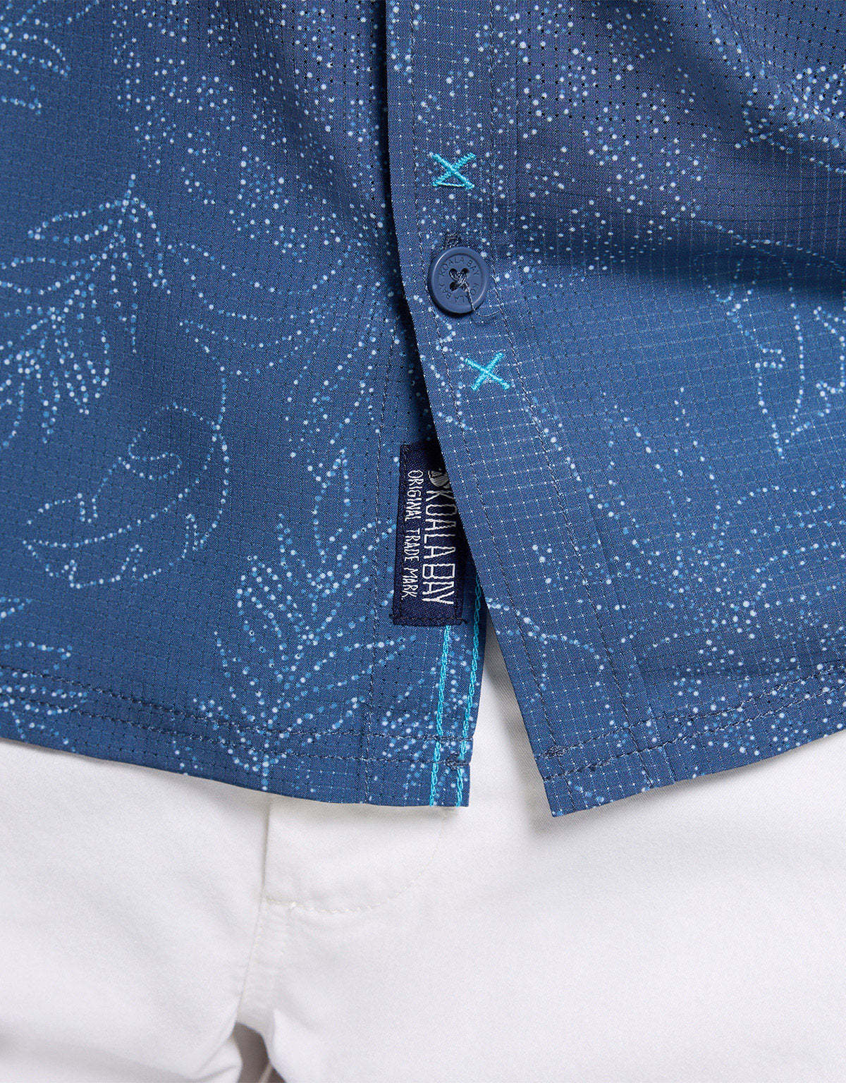 Camisa Manga Corta Azul Marino - Pineapplelines 6