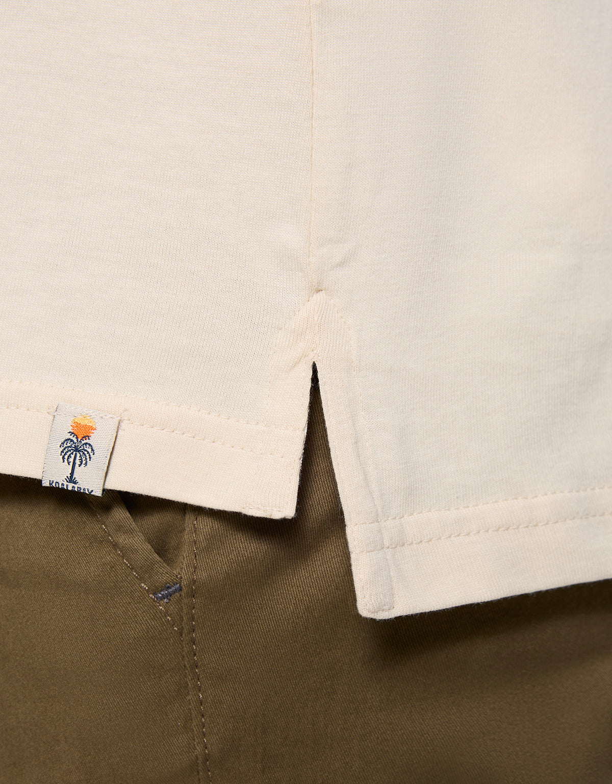 Camiseta Manga Corta Beige - Brais 7