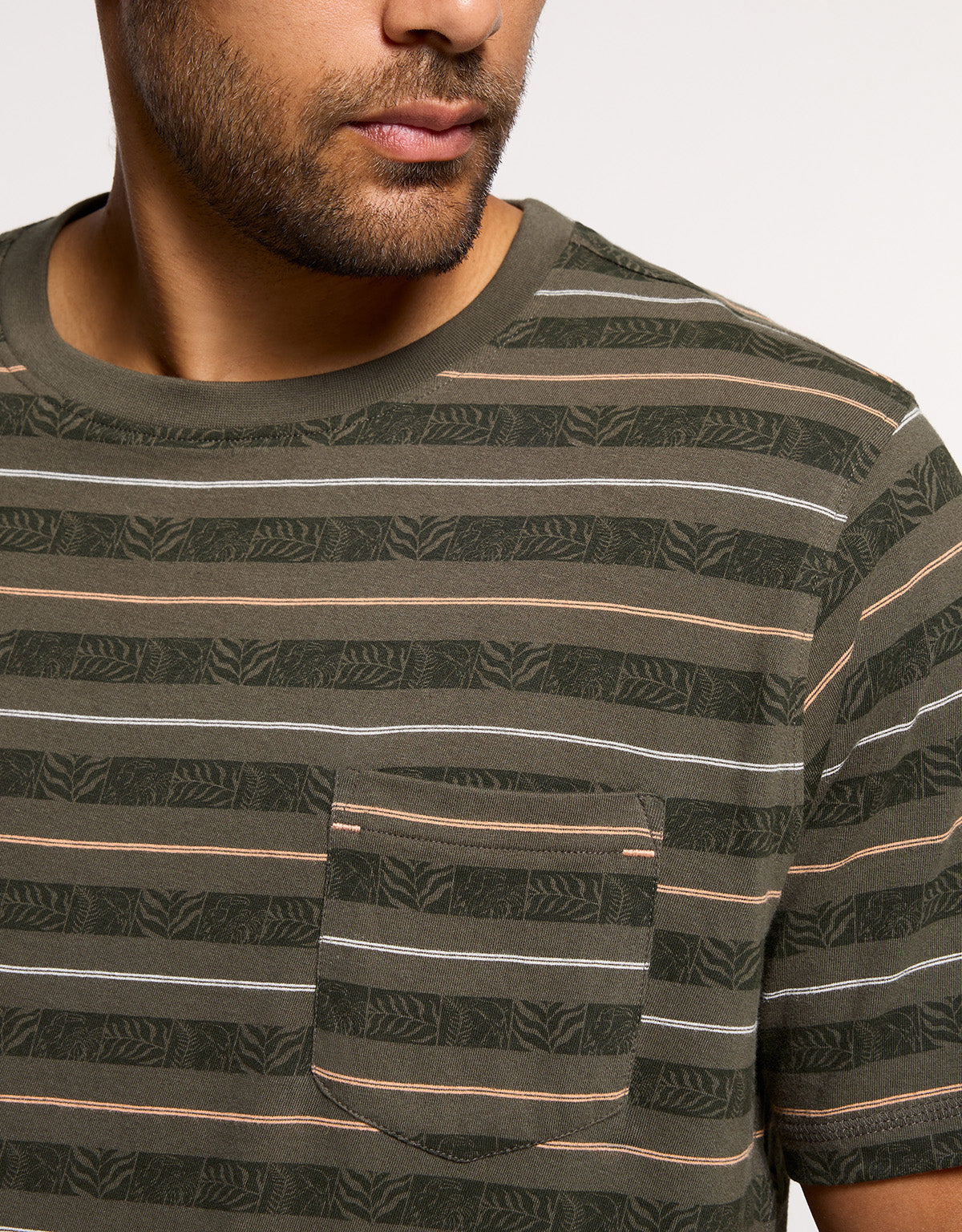 Khaki Short Sleeve T-Shirt - Iomy