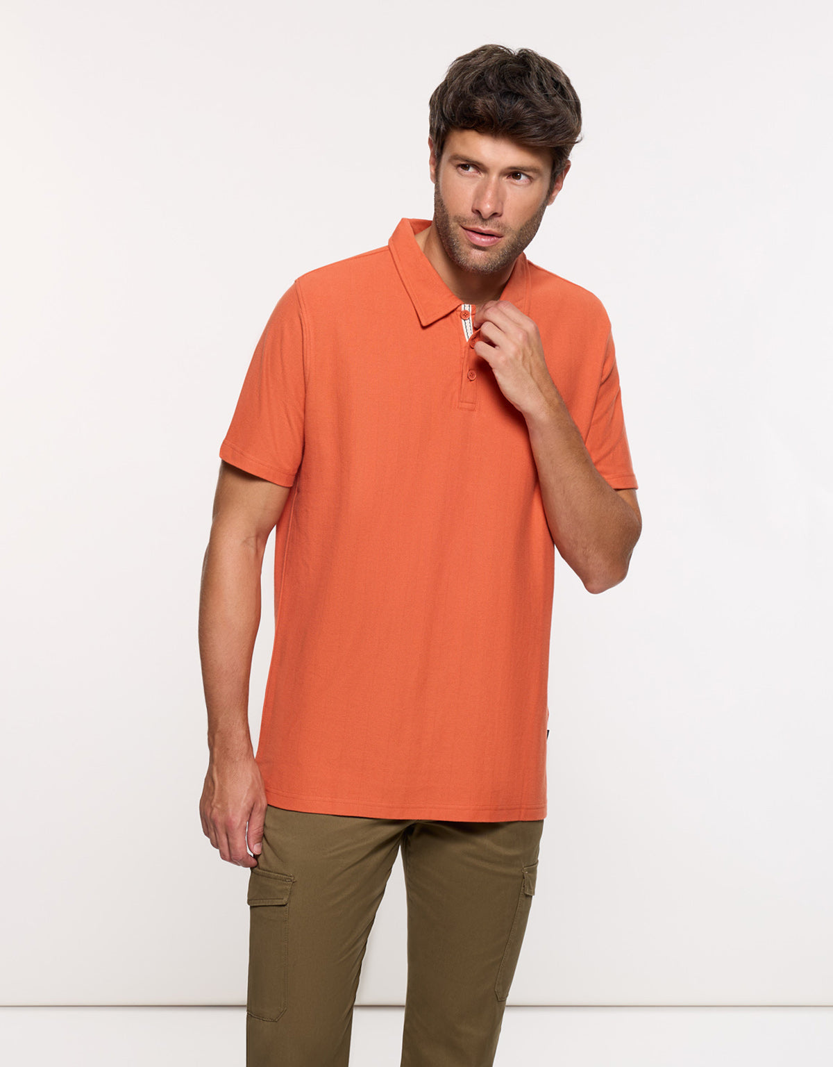 Polo Manga Corta Naranja - Biebu 3