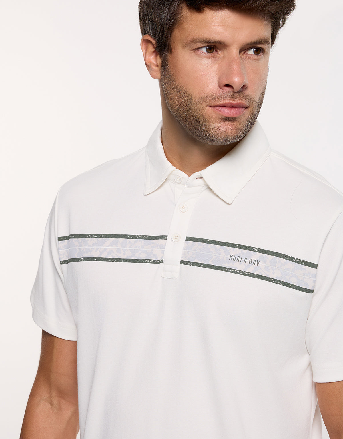 Polo Manga Corta Off White - Bereford 2