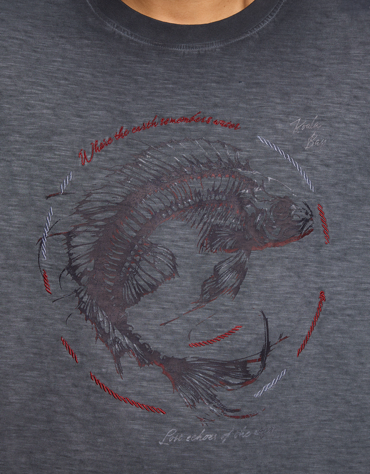 Camiseta Manga Corta Antracita - Urutiana 5