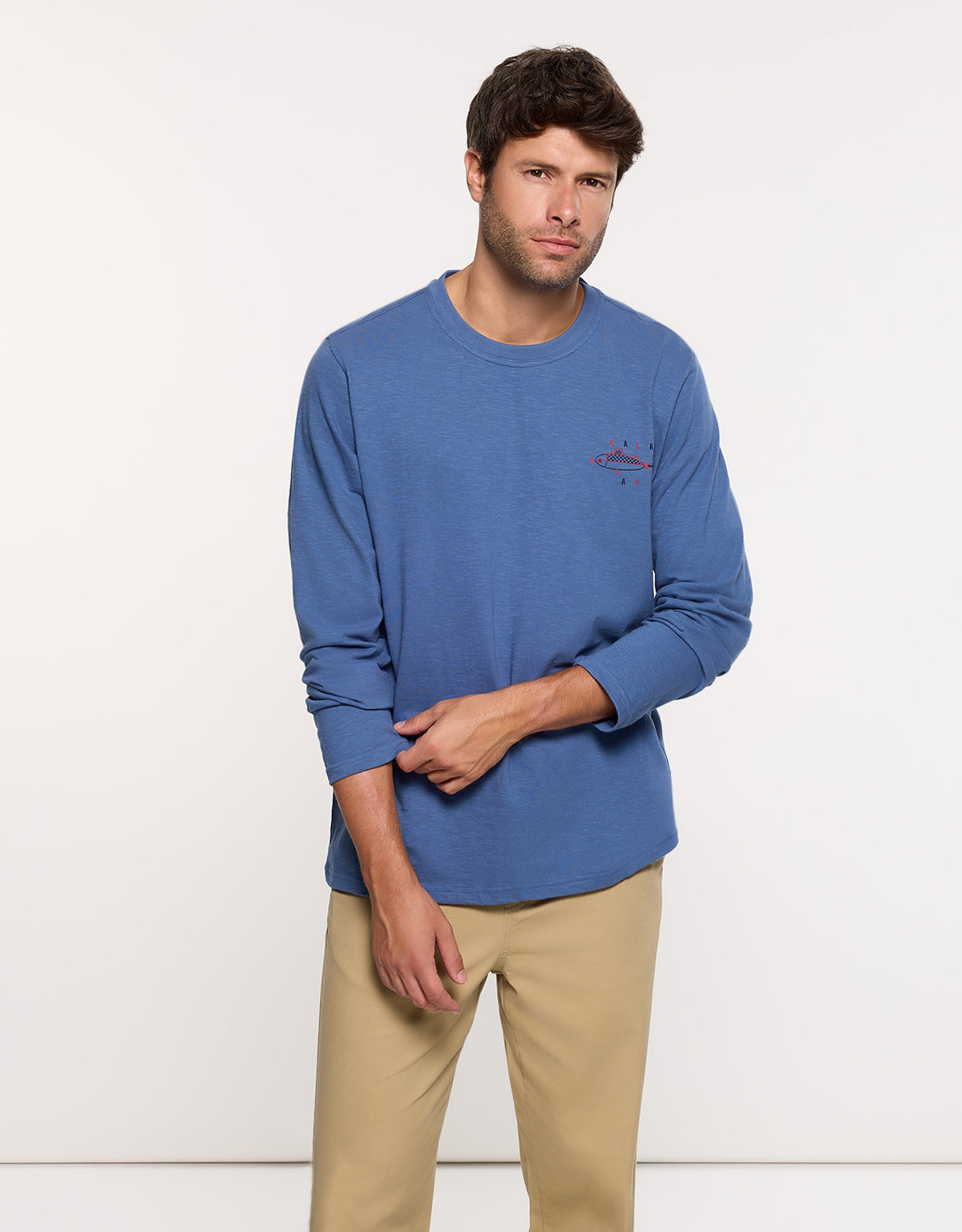 Camiseta Manga Larga Azul - Bubito 3