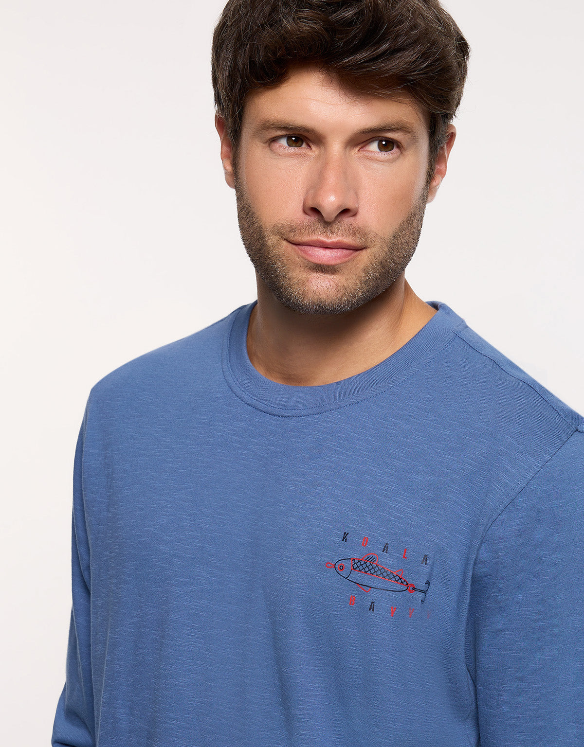 Camiseta Manga Larga Azul - Bubito 2