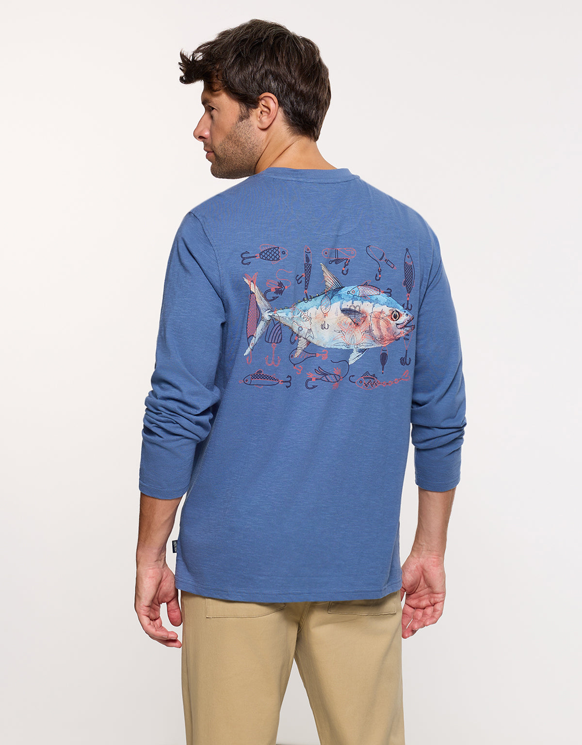 Camiseta Manga Larga Azul - Bubito 1