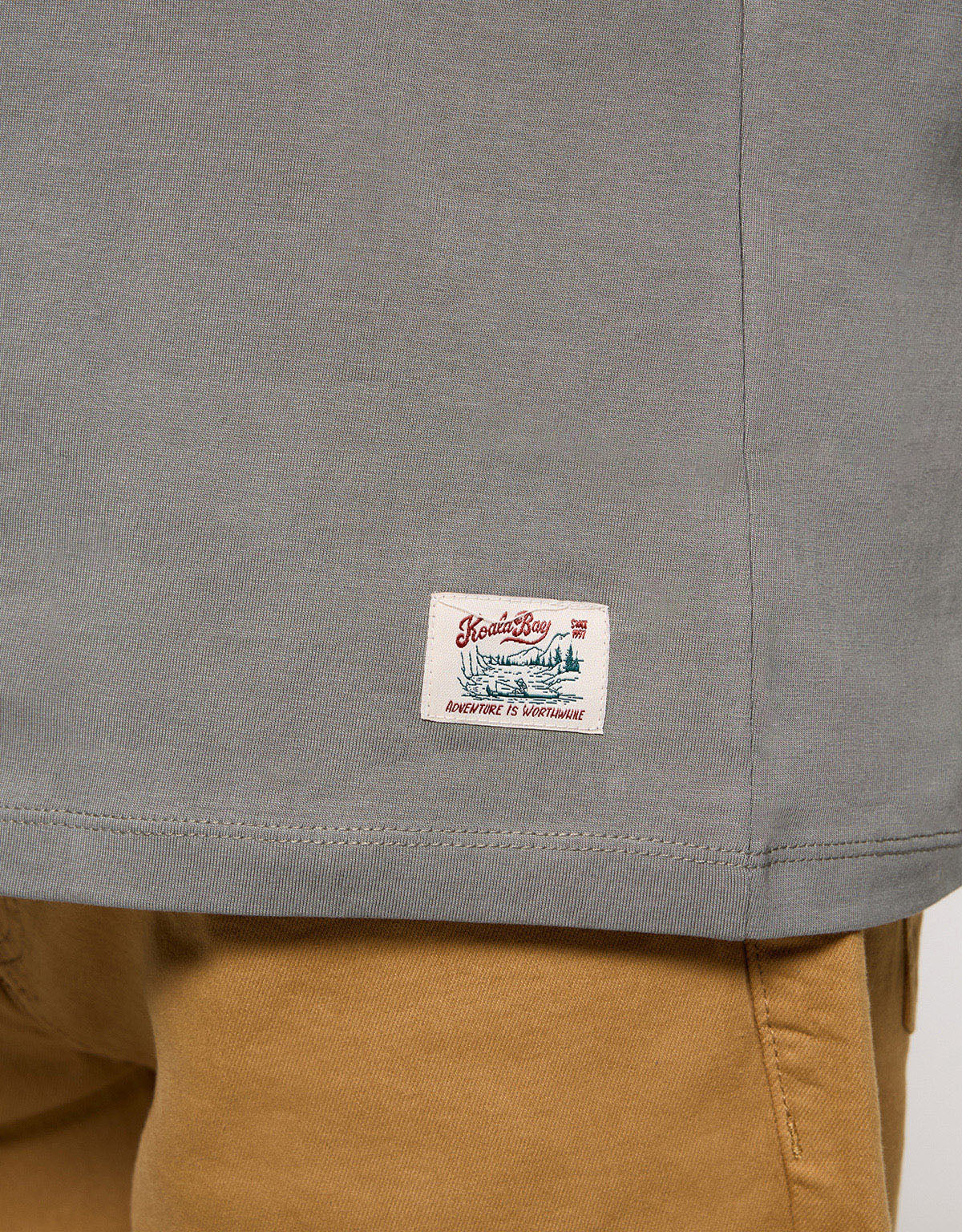 Camiseta Manga Corta Caqui - Beared 5