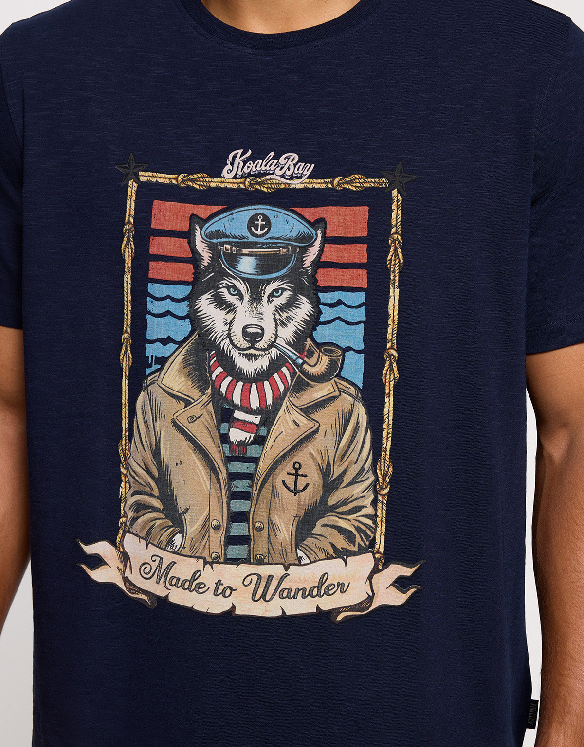 Camiseta Manga Corta Azul Marino - Loberine 2