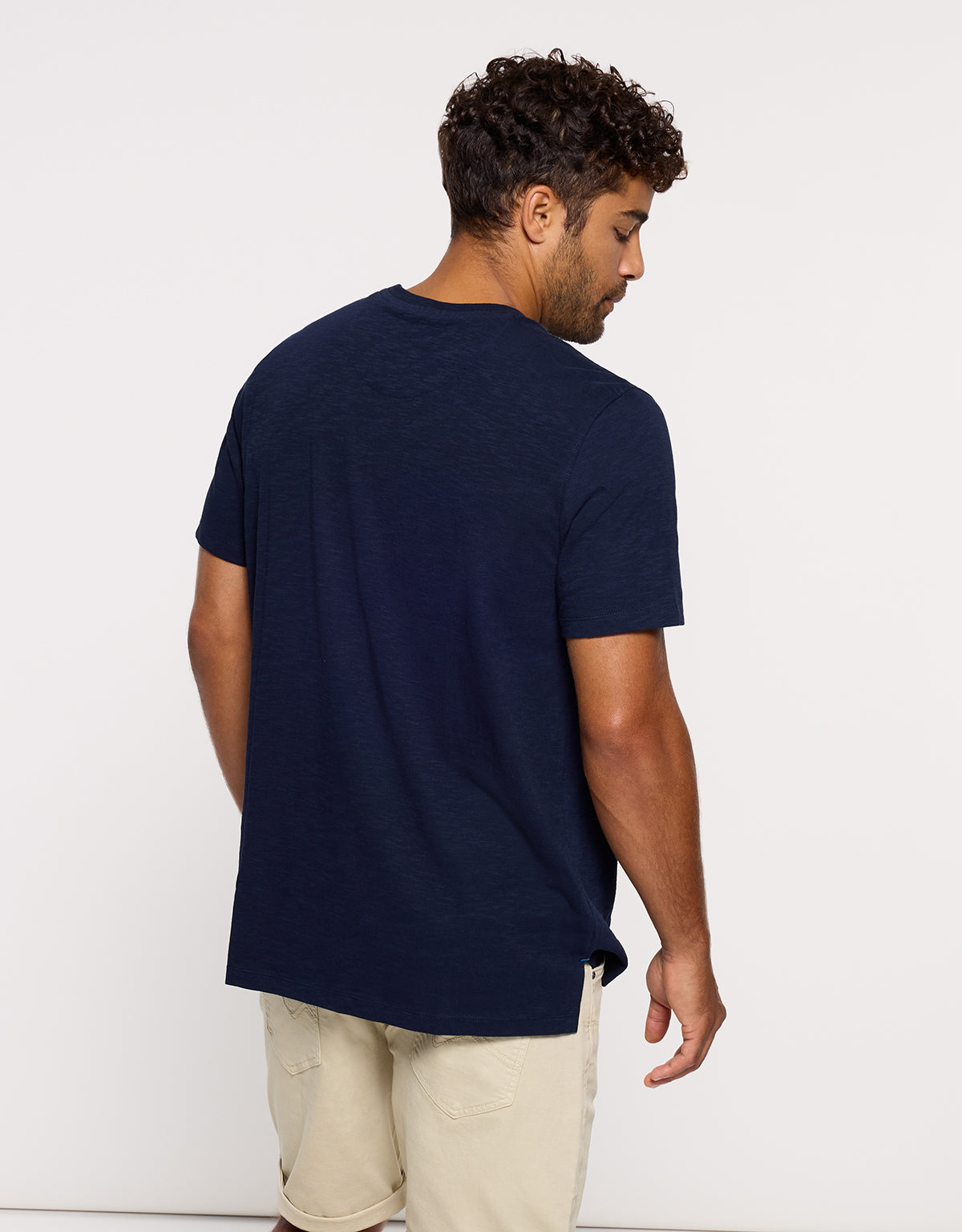 Camiseta Manga Corta Azul Marino - Loberine 4