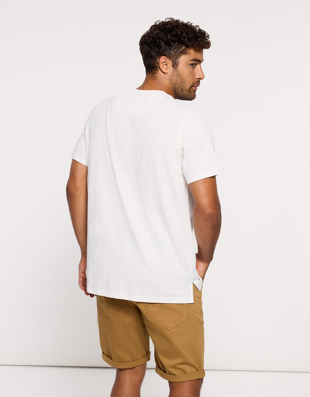 Camiseta Manga Corta Off White - Loberine 3