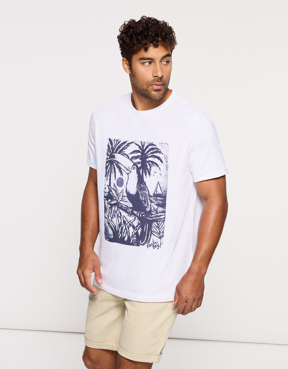 Camiseta Manga Corta Blanco - Mazer