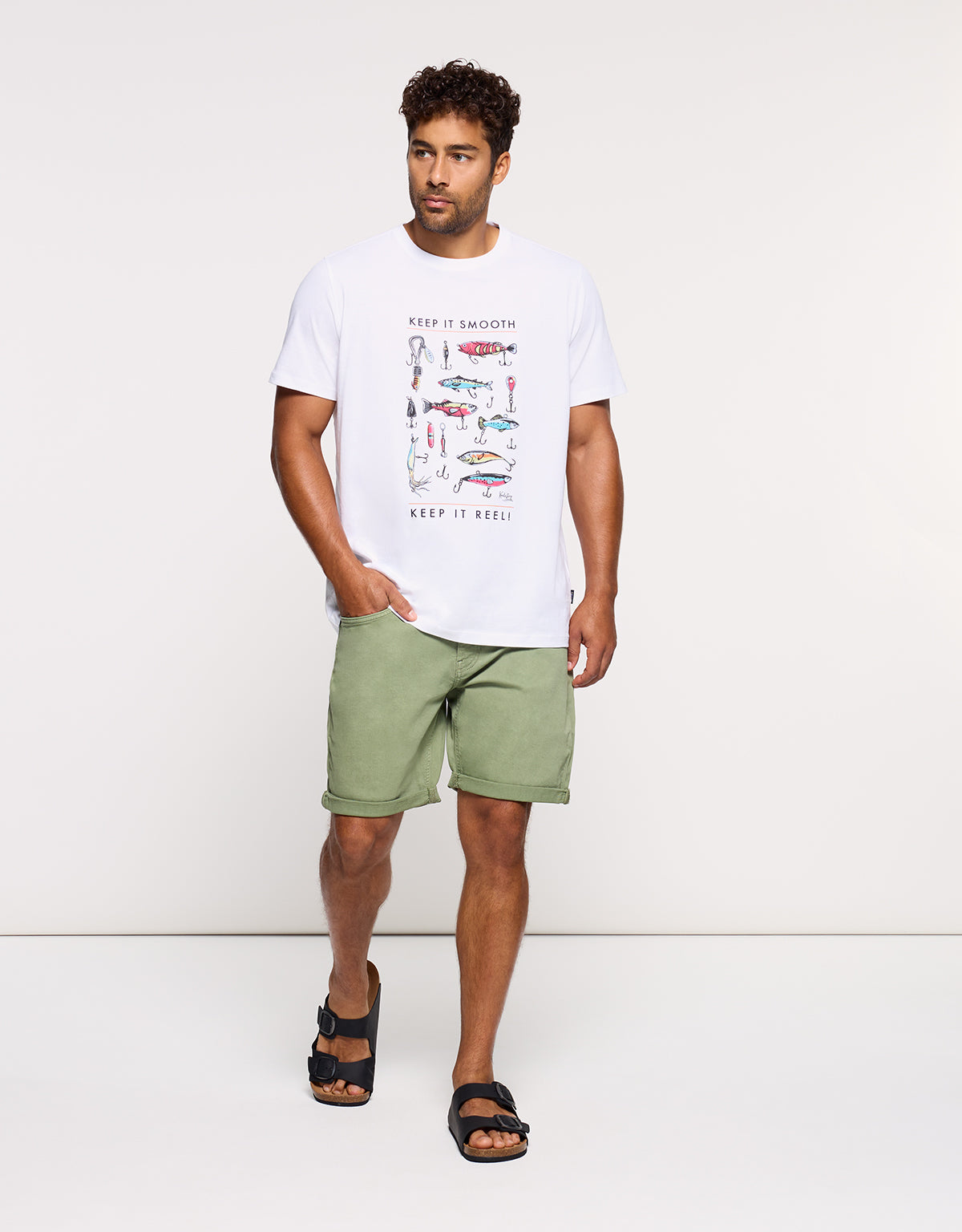 Camiseta Manga Corta Blanco - Nichols 4