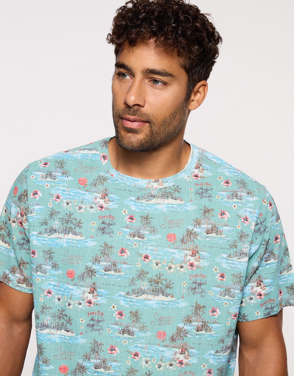 Camiseta Manga Corta Azul - Pinahop 1