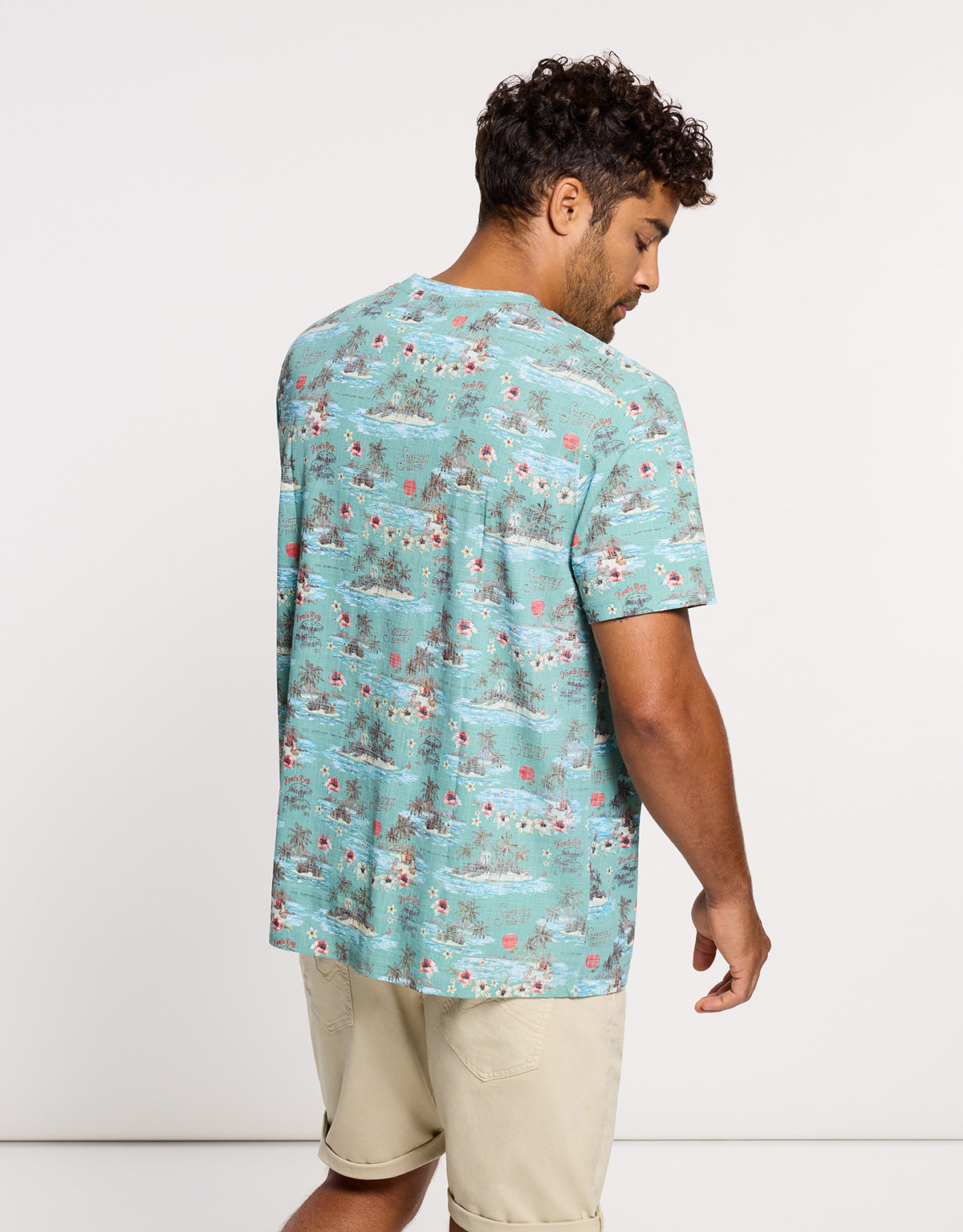 Camiseta Manga Corta Azul - Pinahop 3