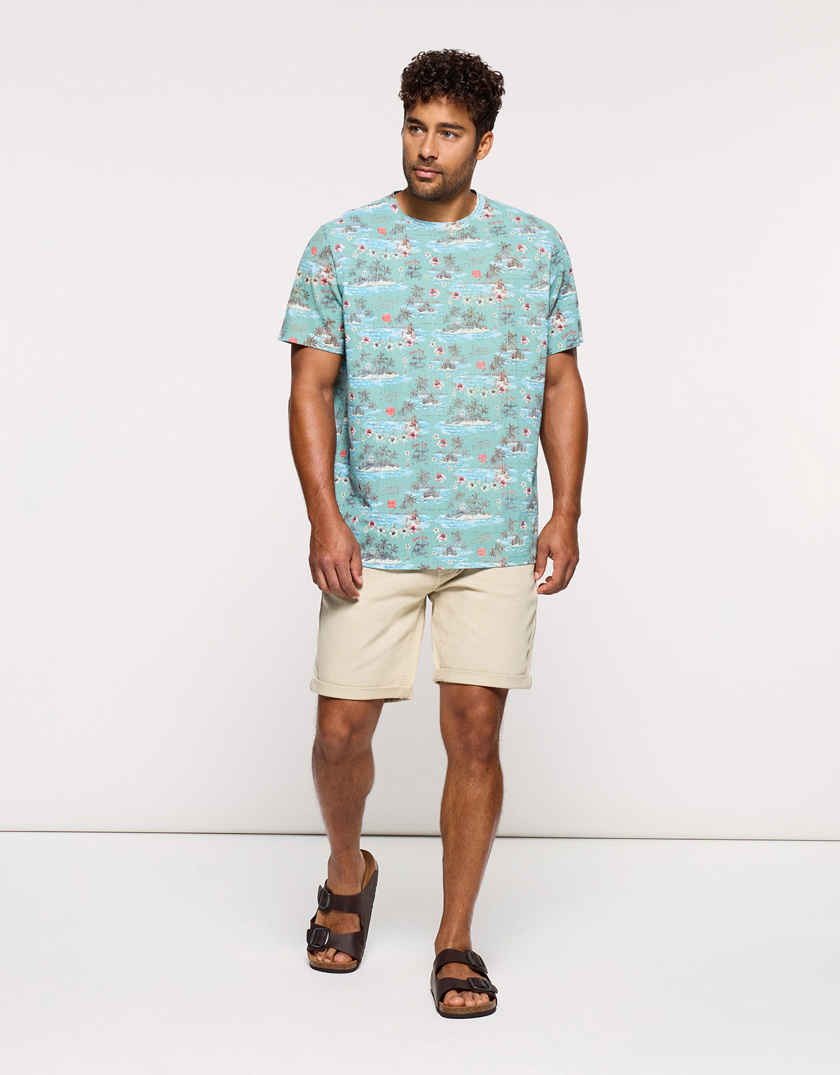 Camiseta Manga Corta Azul - Pinahop 6