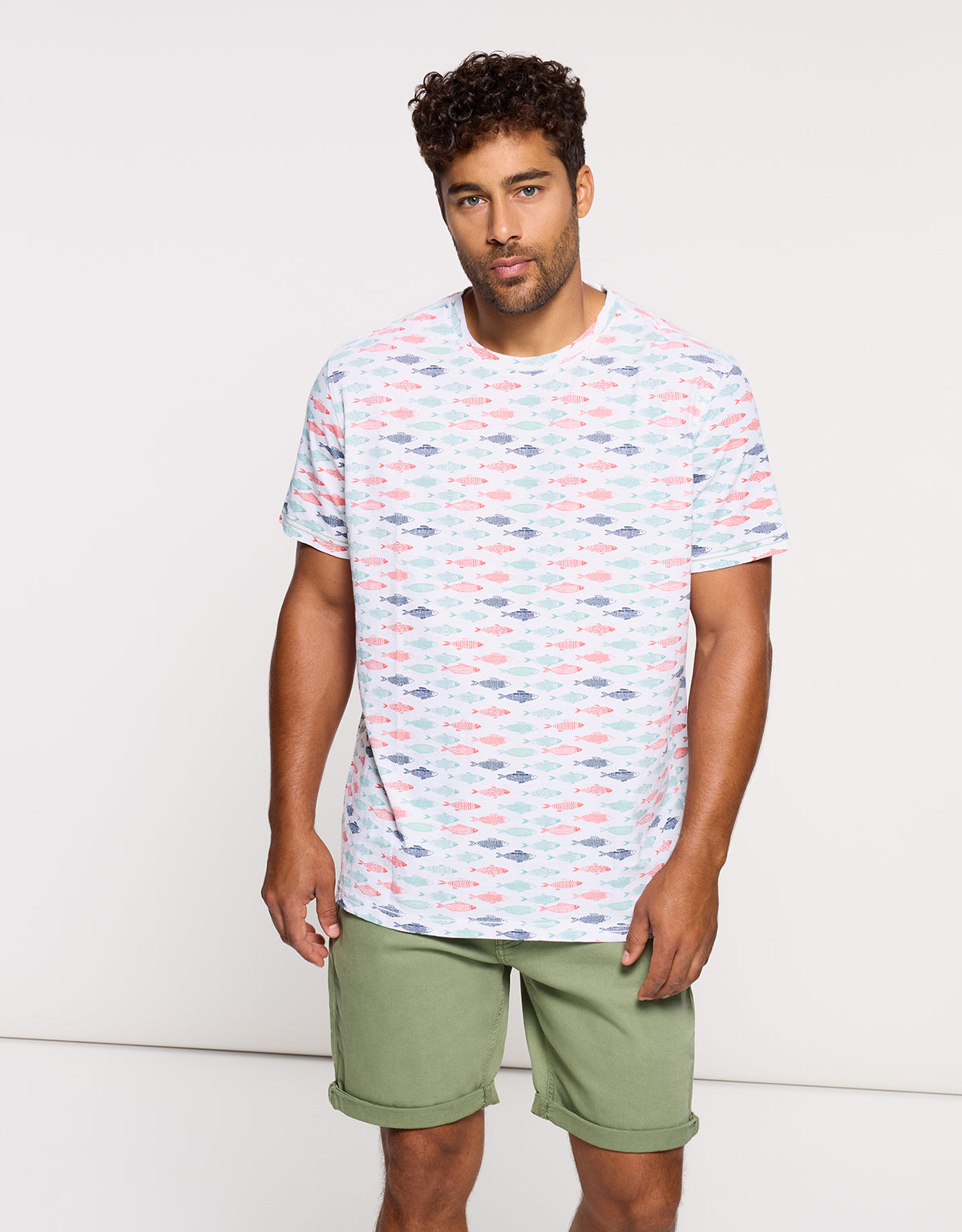 Camiseta Manga Corta Blanco - Ruspelini