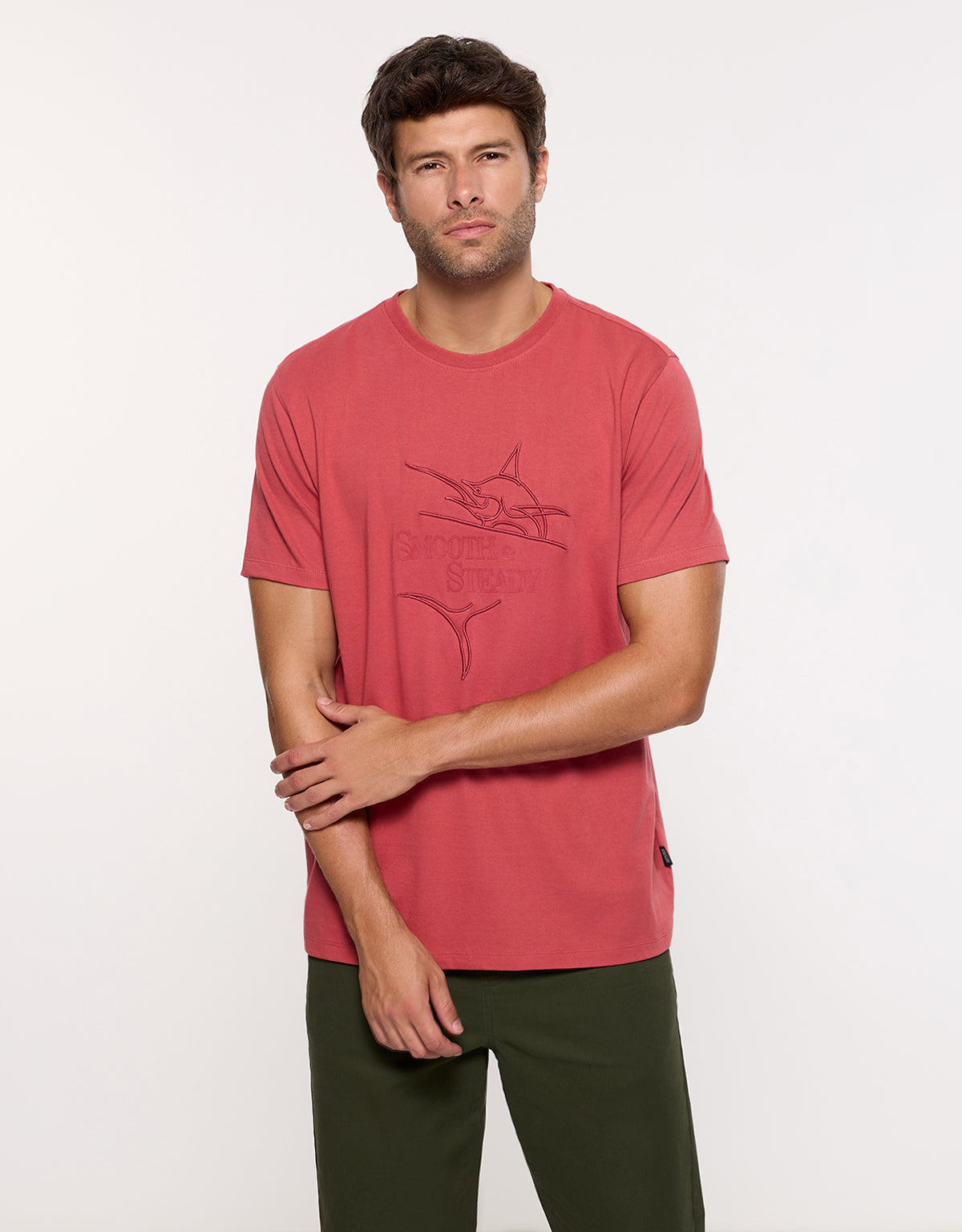 Camiseta Manga Corta Coral - Steady 1