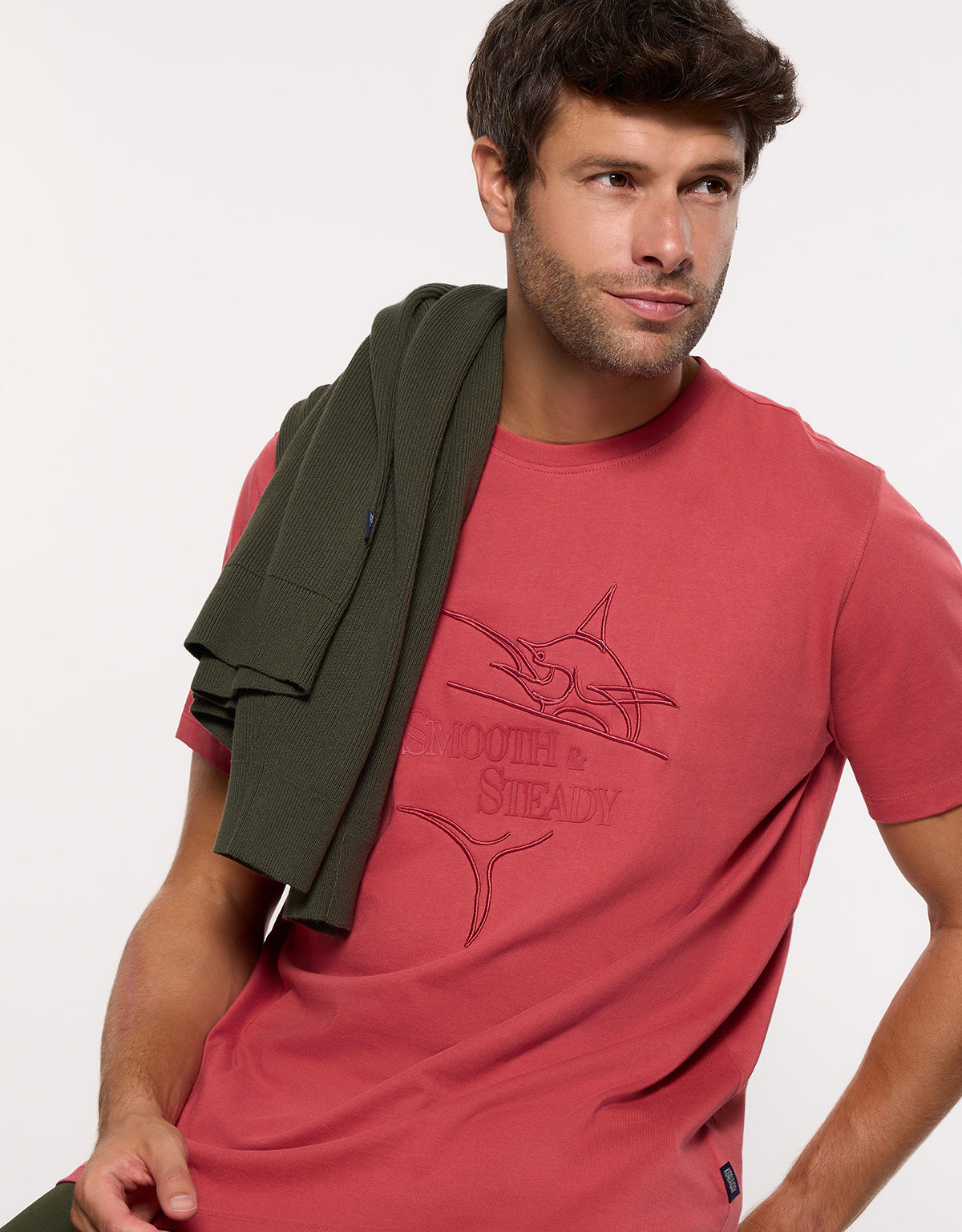 Camiseta Manga Corta Coral - Steady 5