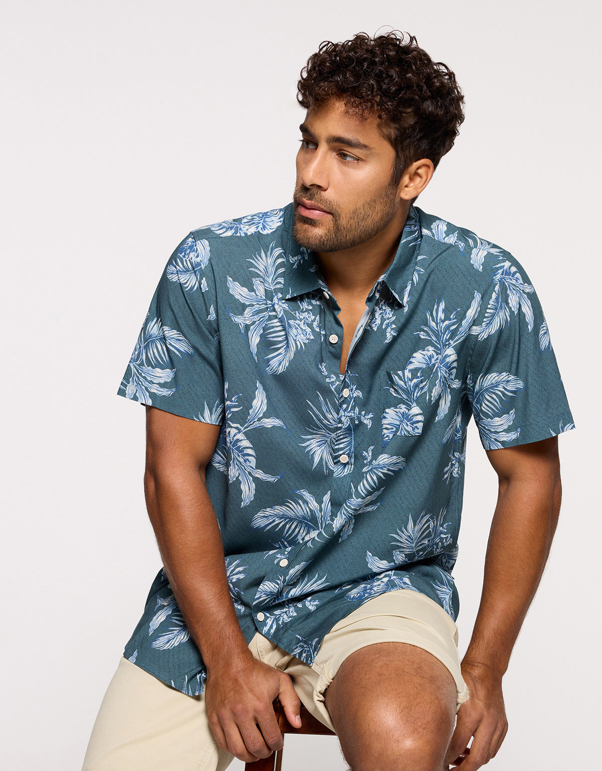 Camisa Manga Corta Verde - Jungleblue 2