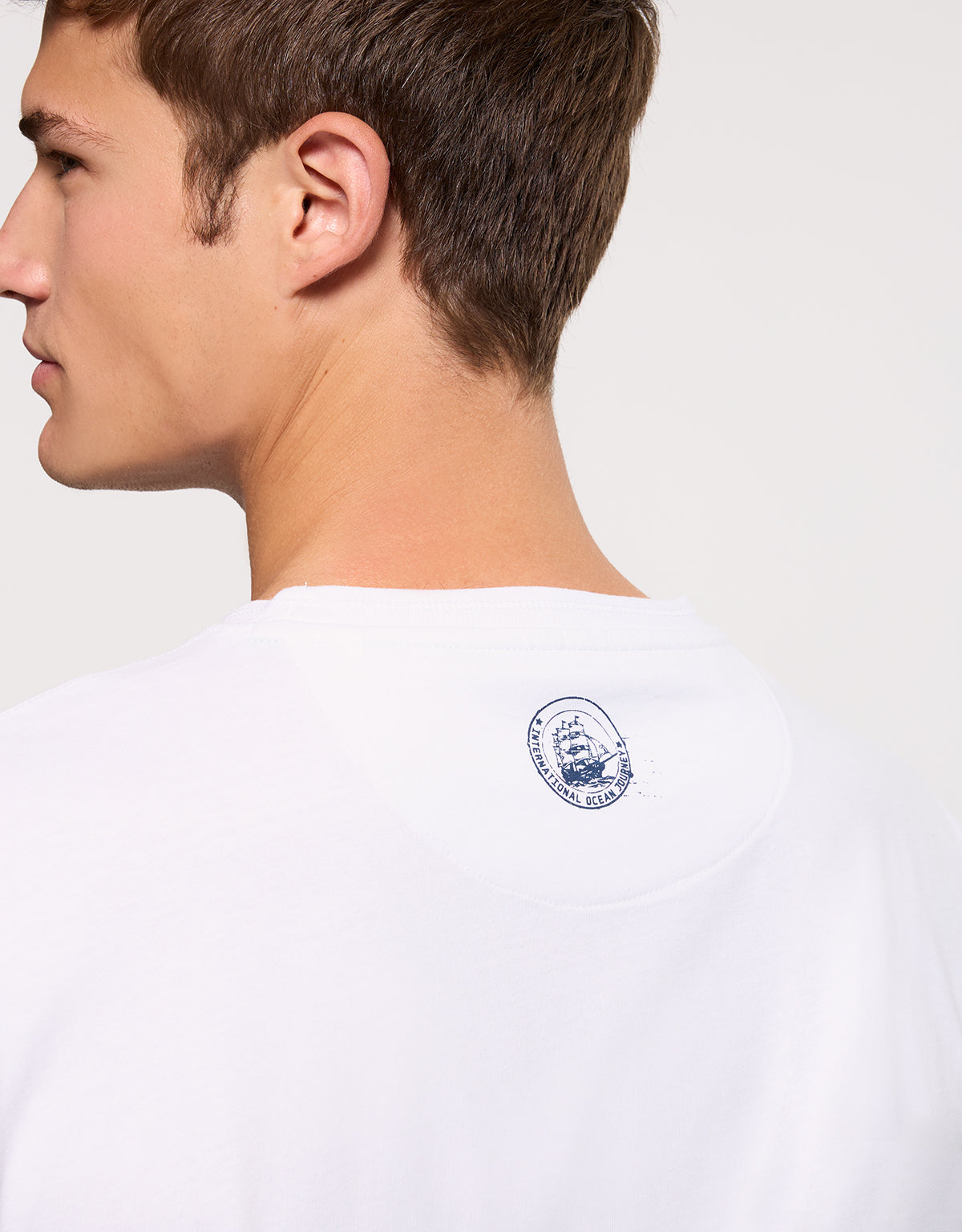 Camiseta Manga Corta Blanca - Mainboat 7