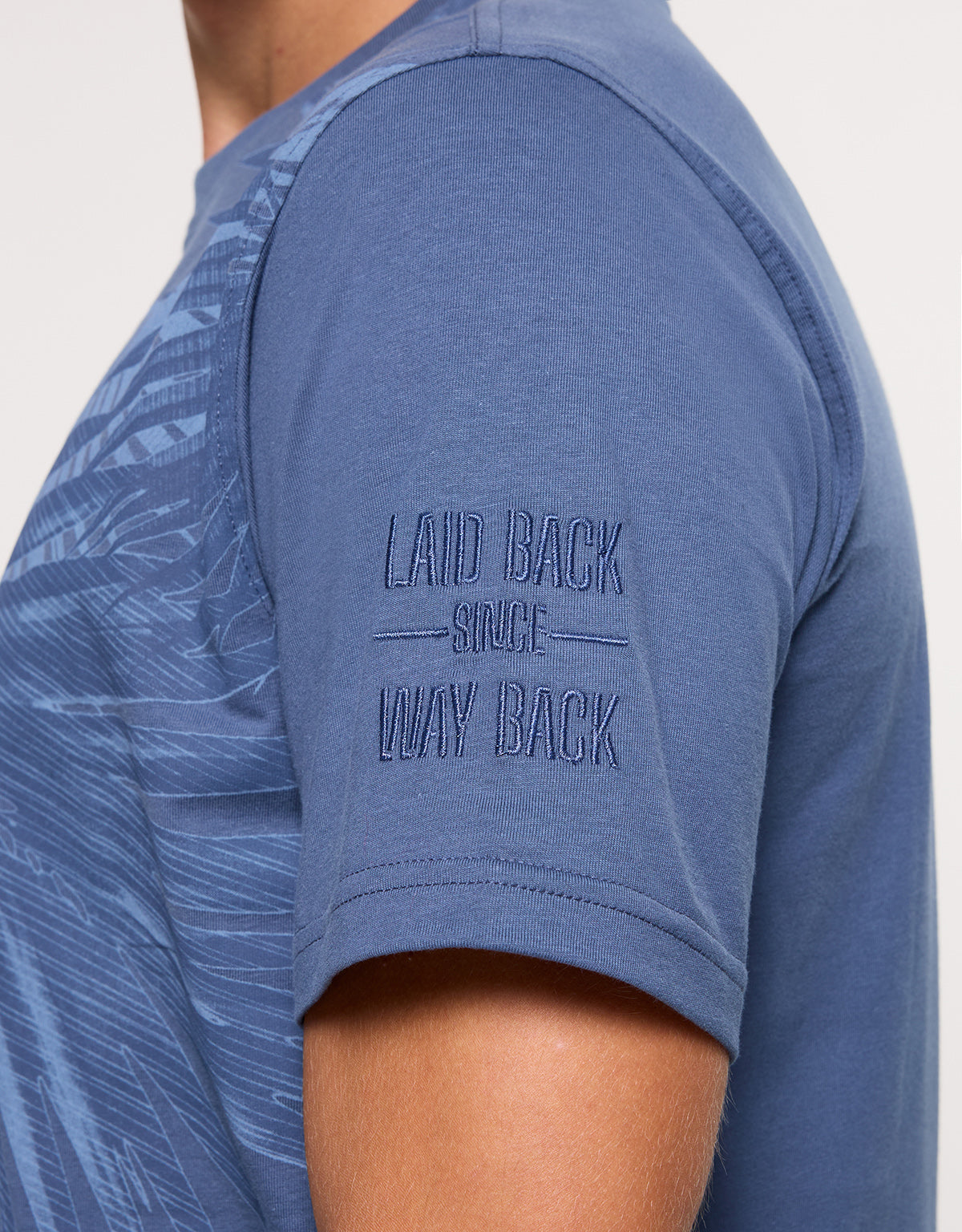 Camiseta Manga Corta Azul - Nunobet 5