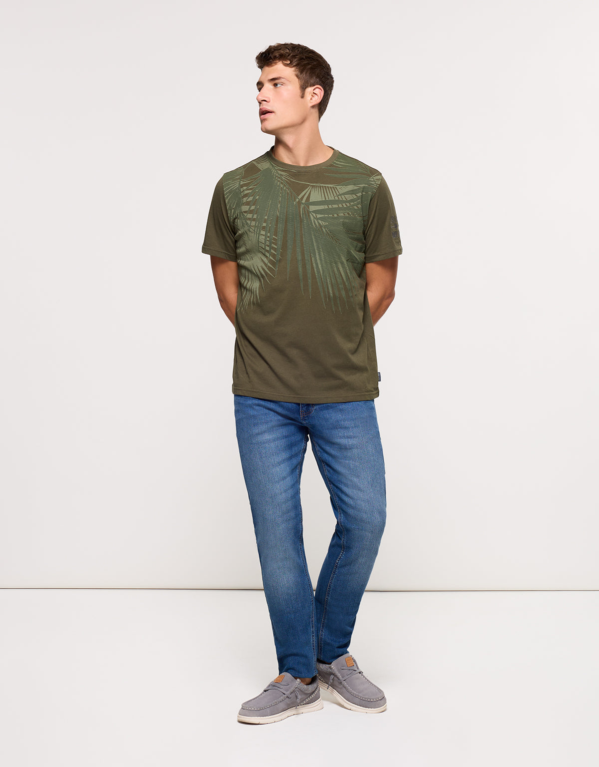 Camiseta Manga Corta Caqui- Nunobet 8