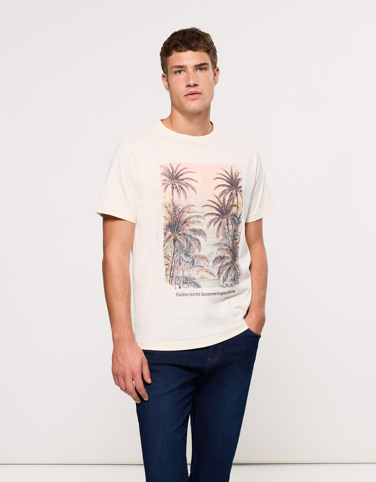 Camiseta Manga Corta Blanca - Rowento