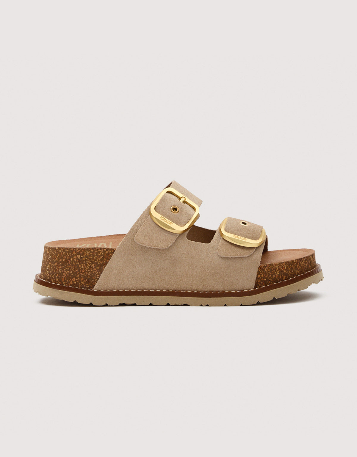 Sandalia Bio Piel Arena con Cuña - Sintran 2