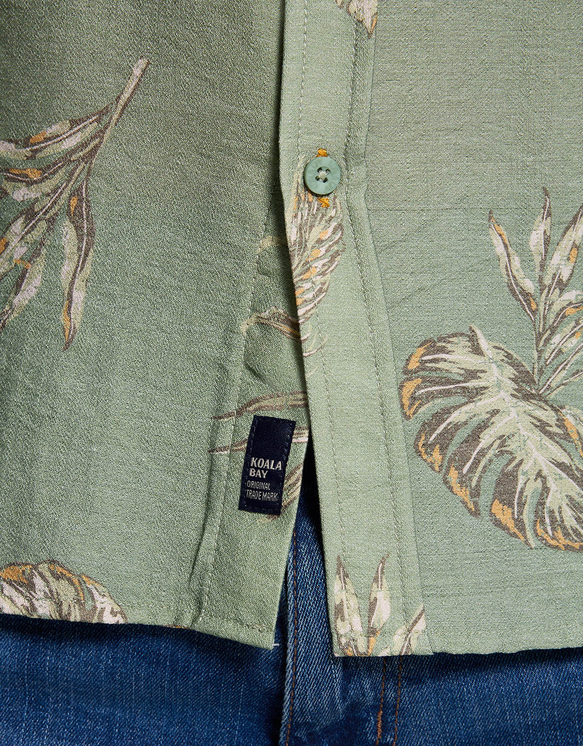 Camisa Manga Corta Caqui - Leavy 5