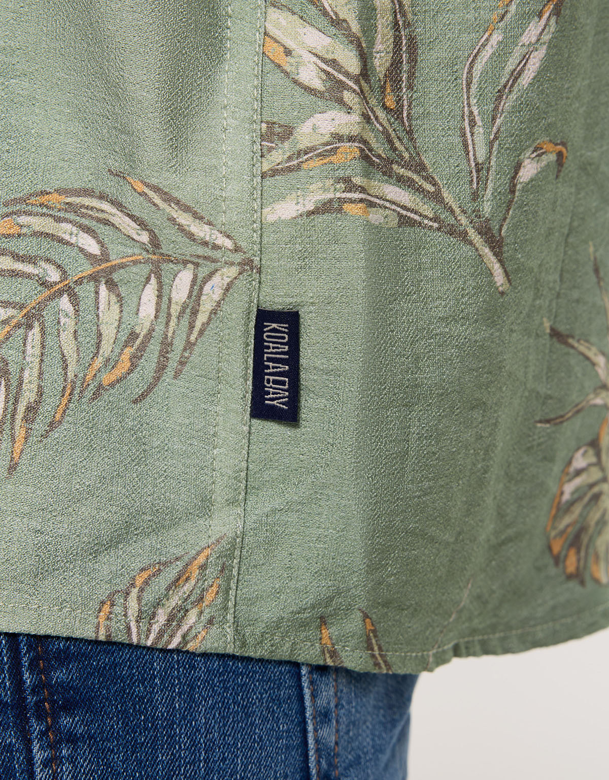 Camisa Manga Corta Caqui - Leavy 6