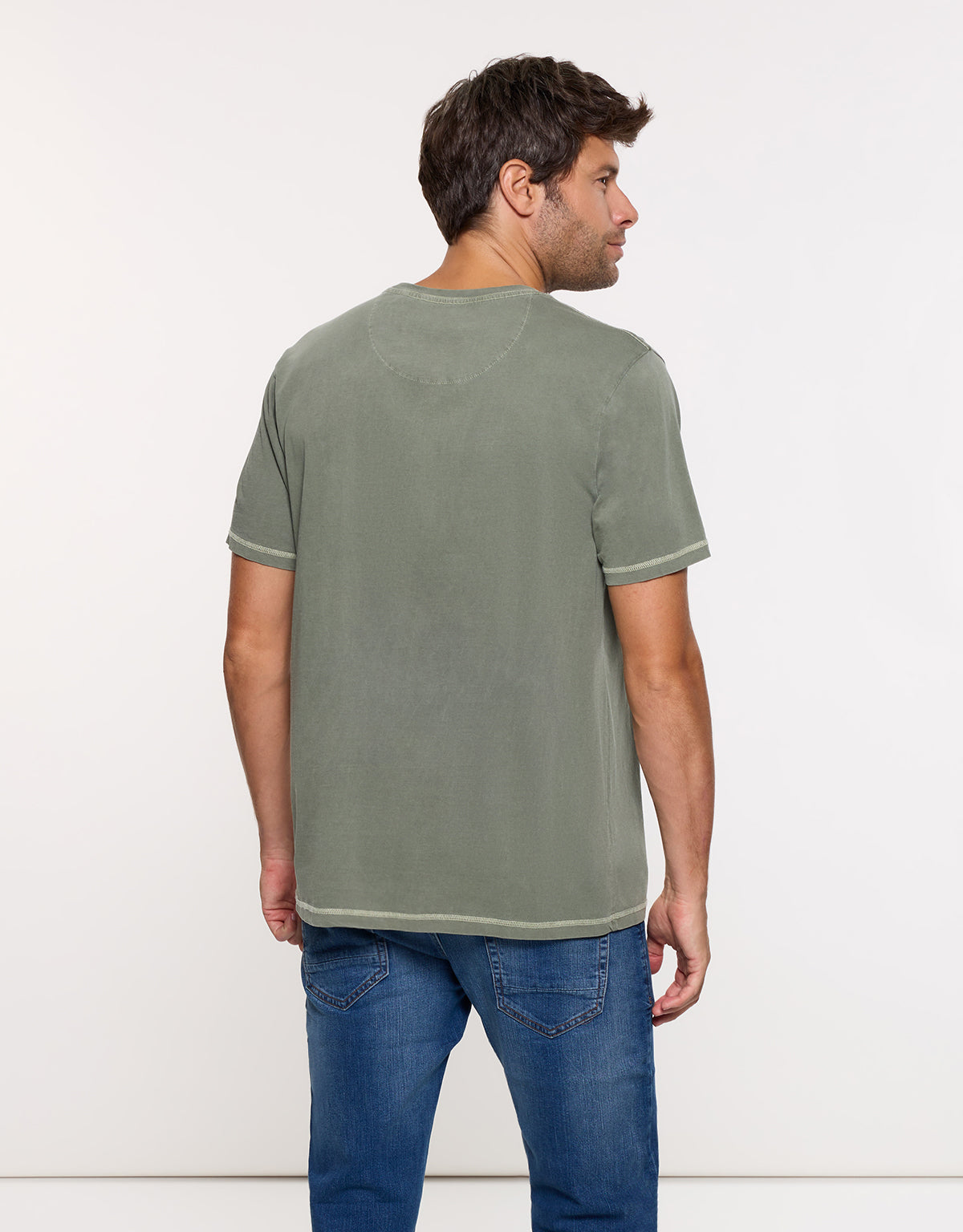 Camiseta Manga Corta Caqui - Gstin2 4