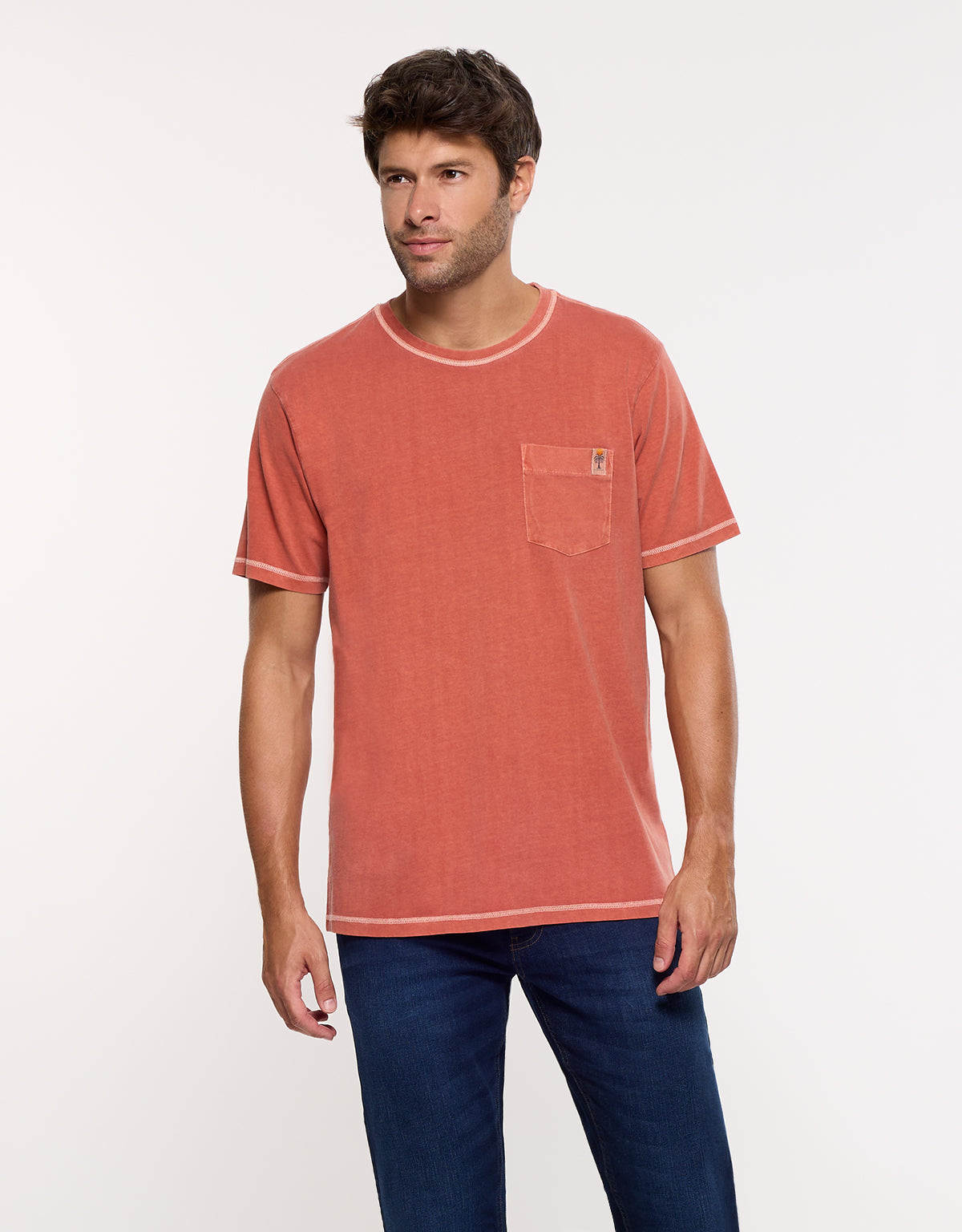 Camiseta Manga Corta Naranja - Gstin2