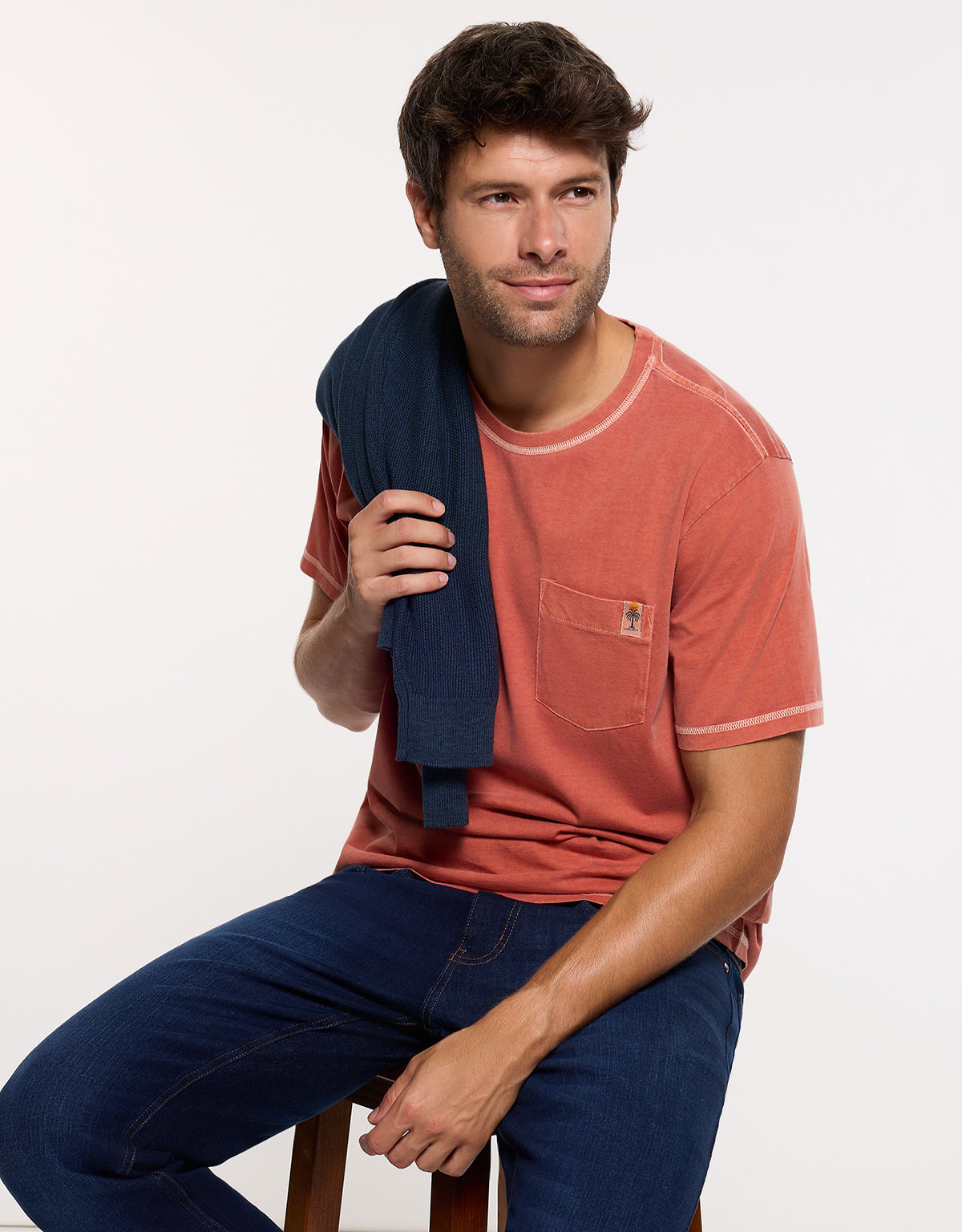 Camiseta Manga Corta Naranja - Gstin2 6