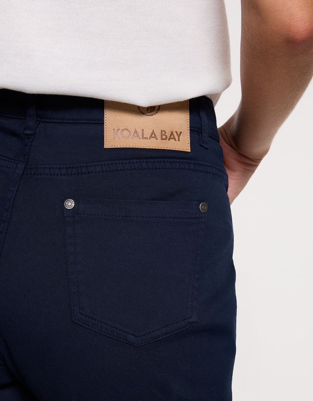 Pantalón Pirata Azul Marino - Capriela 5